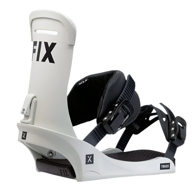 2024 Fix Truce Snowboard Bindings - High-Performance Snowboard Bindings for All-Mountain & Freestyle Riding - Perfect for Powder, Park & Backcountry Adventures