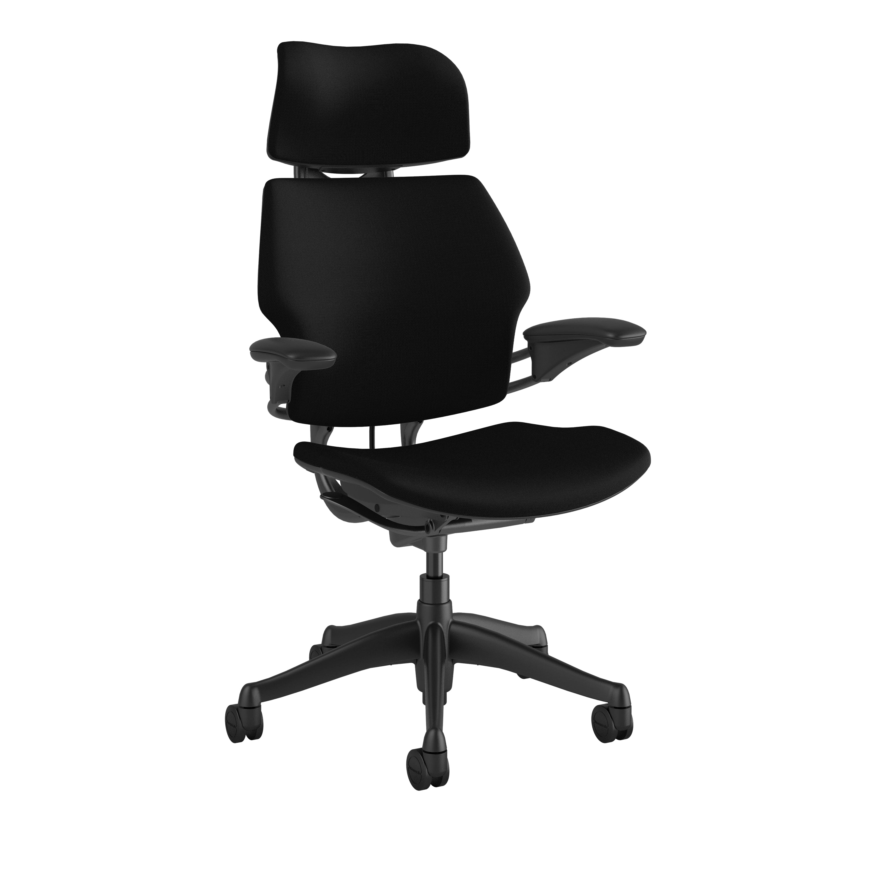 Humanscale Freedom Headrest Ergonomic Office Chair - Adjustable Lumbar Support & Headrest for Comfortable Seating - Perfect for Home Office, Gaming & Workspaces
