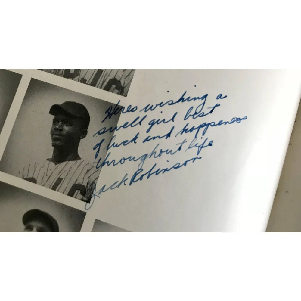 Authentic Jackie Robinson Signed 1938 Pasadena Junior College Yearbook with JSA COA - Rare Pre-Dodgers Memorabilia for Baseball Collectors & Sports Fans