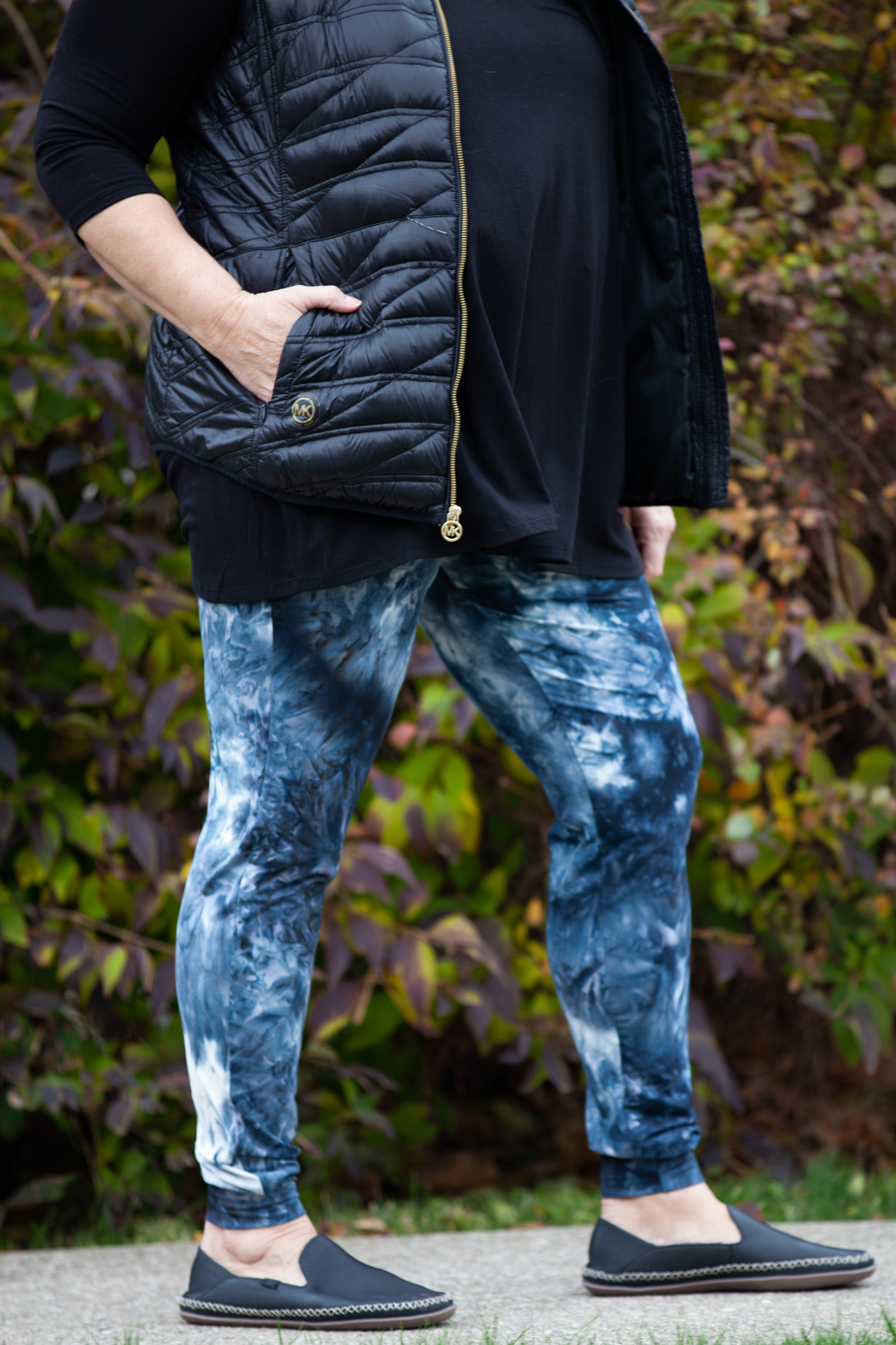 Ocean Tie Dye Joggers for Women - Soft Comfortable Lounge Pants - Plus Size Casual Wear for Yoga, Running & Home Relaxation