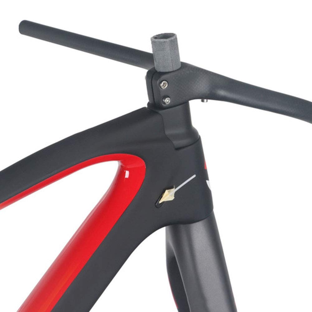 Full Carbon Fiber MTB Mountain Bike Handlebar - 600mm to 720mm Length Options, 17° Rise, Lightweight & Durable - Perfect for Trail Riding, Downhill & Cross-Country Cycling