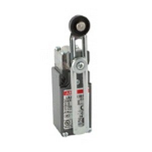 ABB LS35M51B11 Limit Switch 1NO/1NC with Plastic Roller Lever Actuator - Ideal for Industrial Automation, Machinery Safety Controls & Equipment Protection
