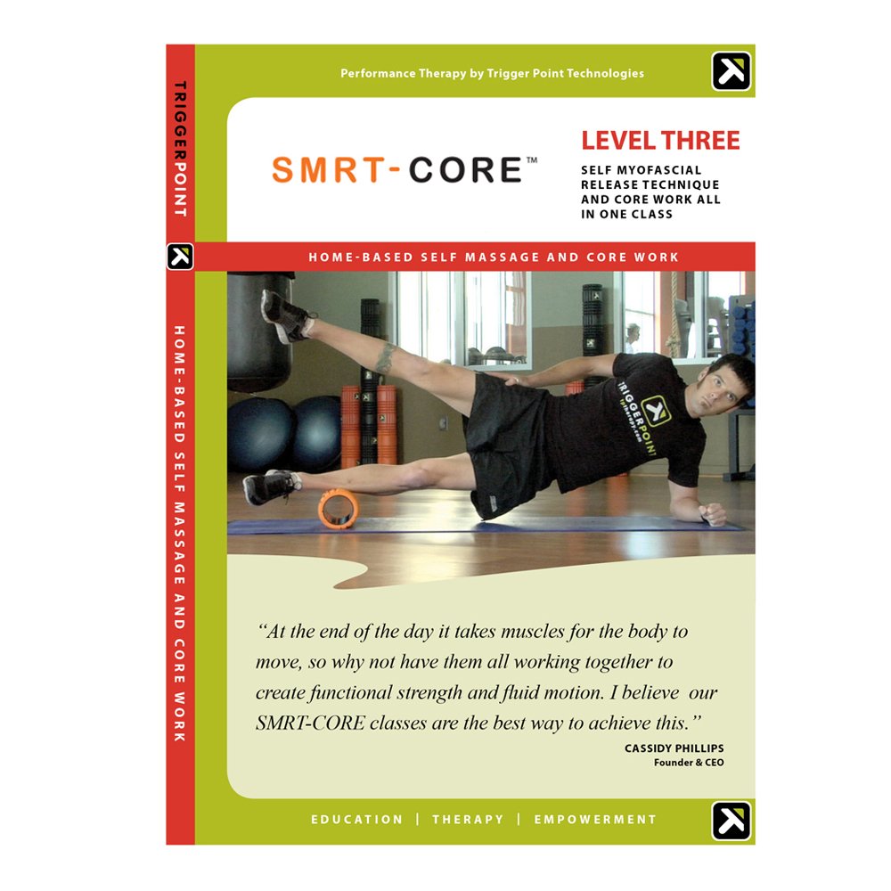 Trigger Point Performance Smart-Core Level 3 - 80 Minute Instructional Workout DVD for Core Strength Training | Home Fitness Exercise Routine for Back Pain Relief & Muscle Recovery