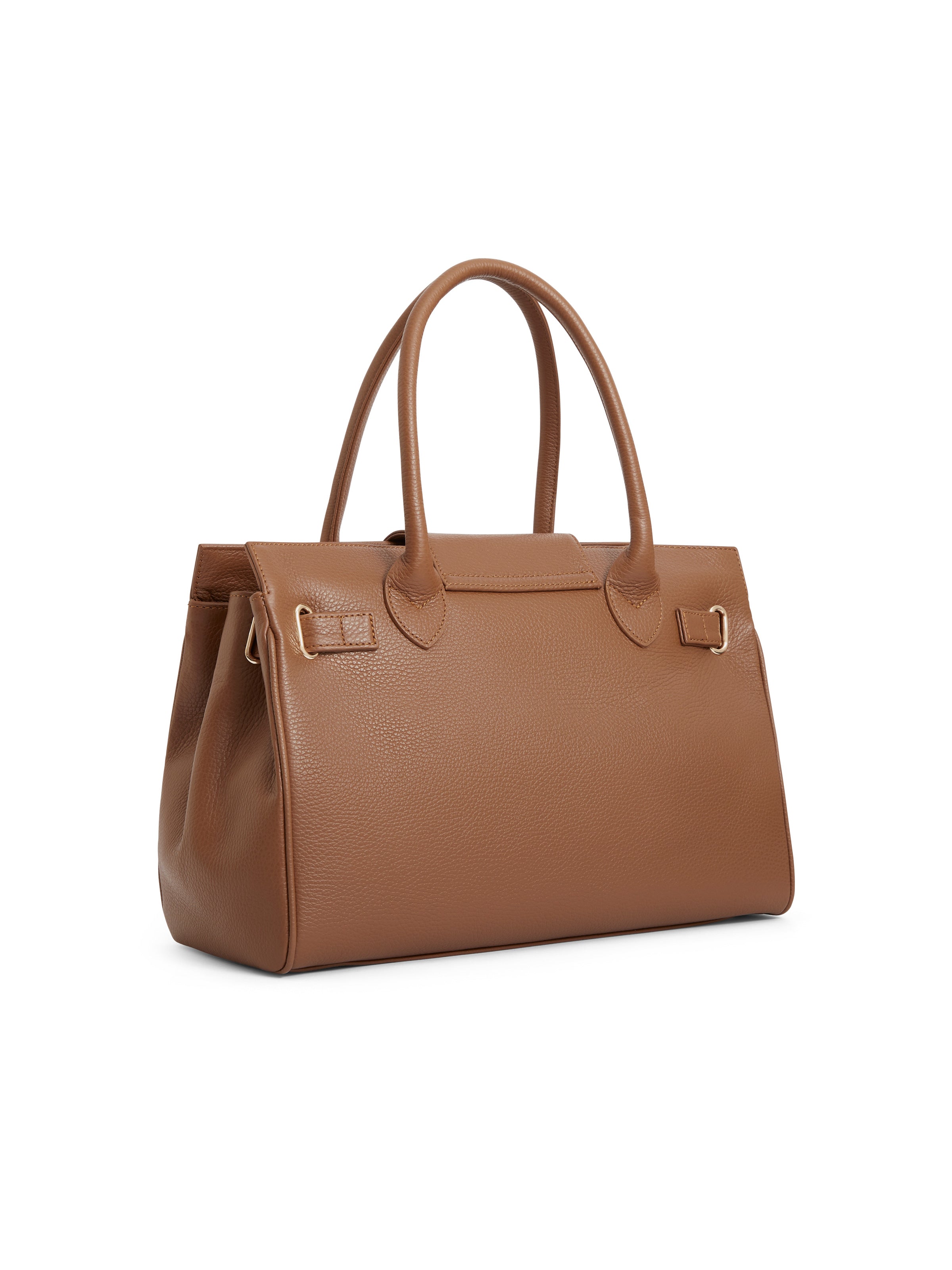 Windsor Tan Pebbled Leather Handbag for Women - Stylish & Durable Crossbody Purse - Perfect for Work, Travel & Everyday Use