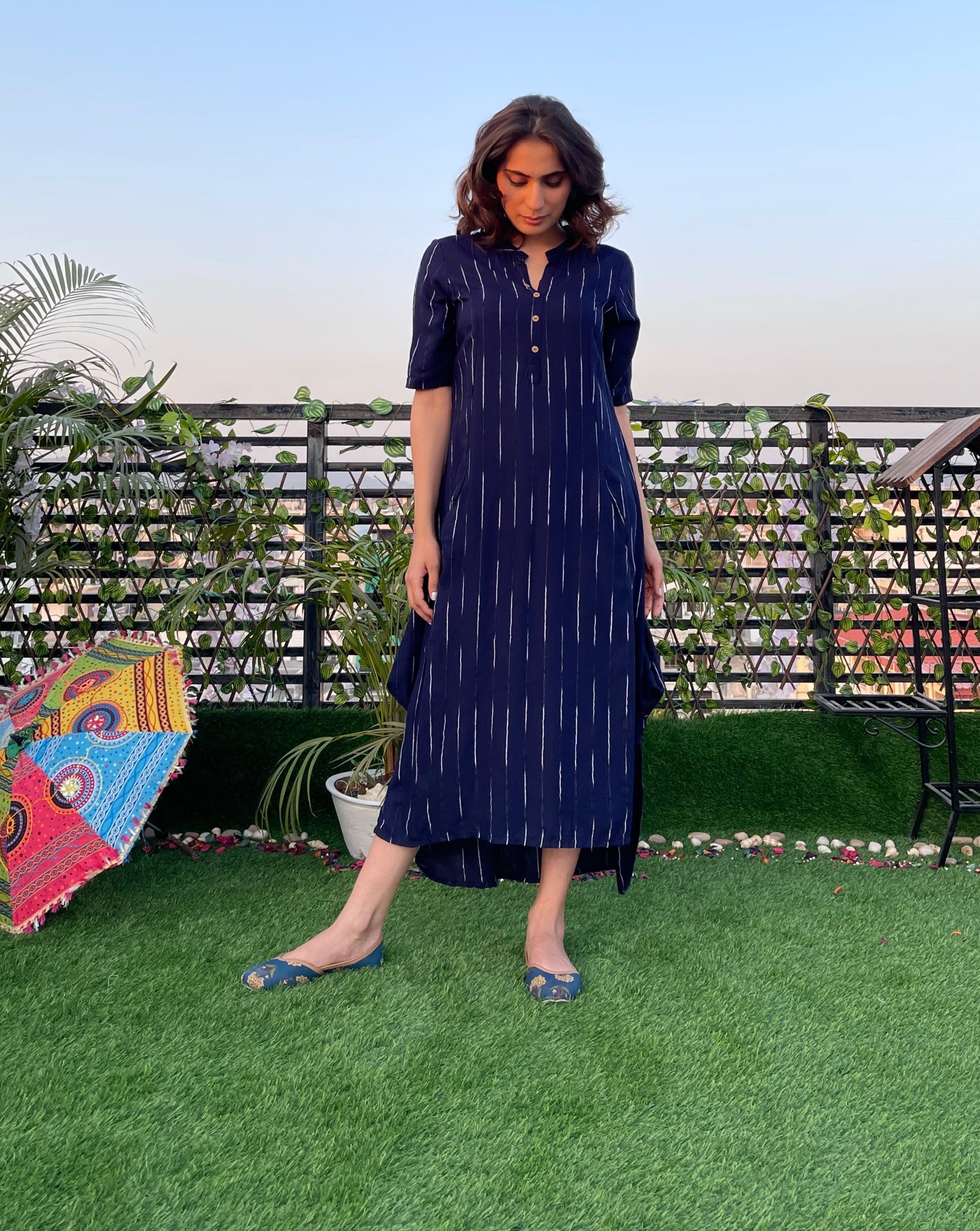 Stylish Blue Dress for Women | Trendy Summer Outfit | Perfect for Beach, Party & Casual Wear
