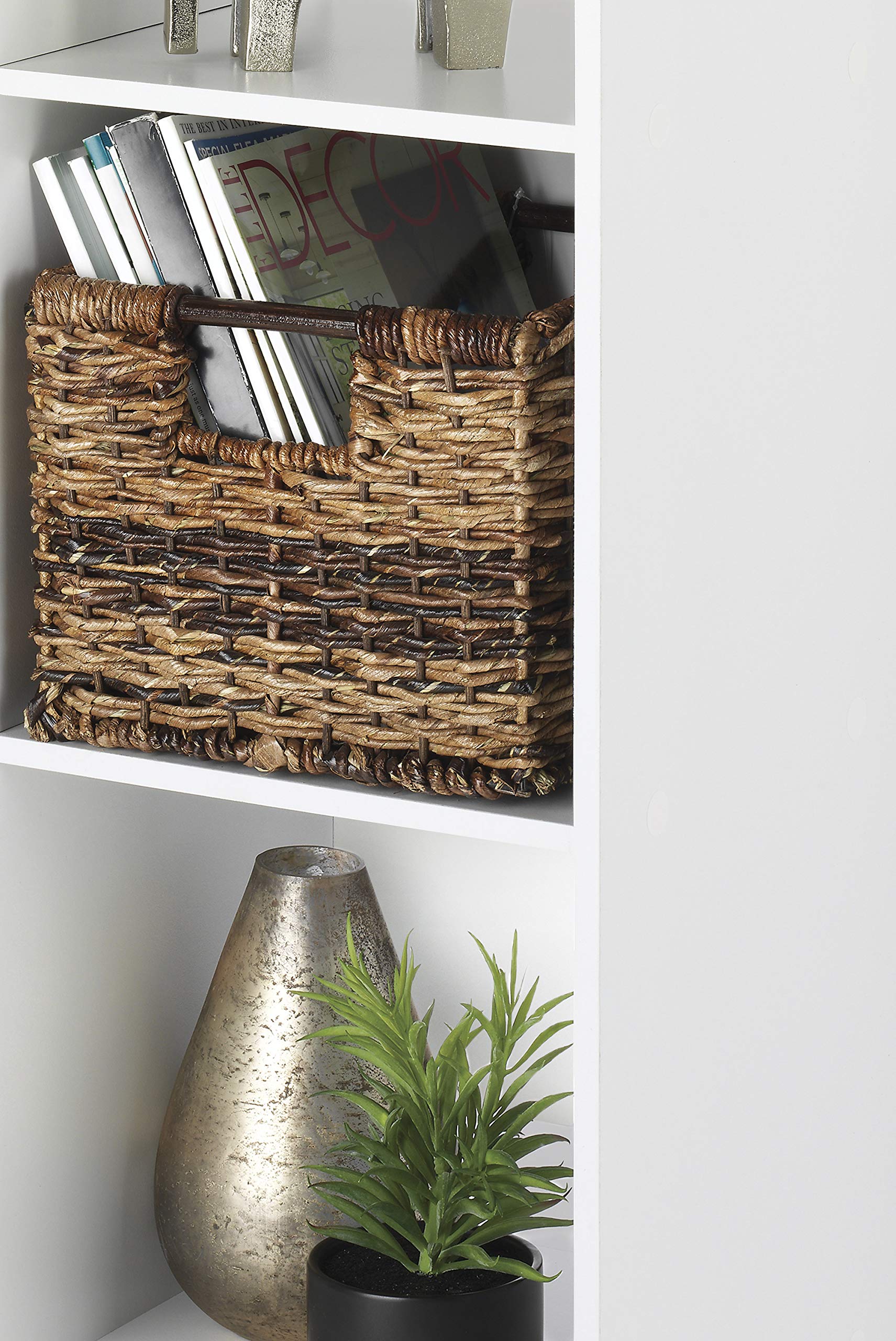 Whitmor 3 Cube Organizer Shelf - White Storage Unit for Closet, Bedroom & Office Organization - Perfect for Toys, Books & Home Decor