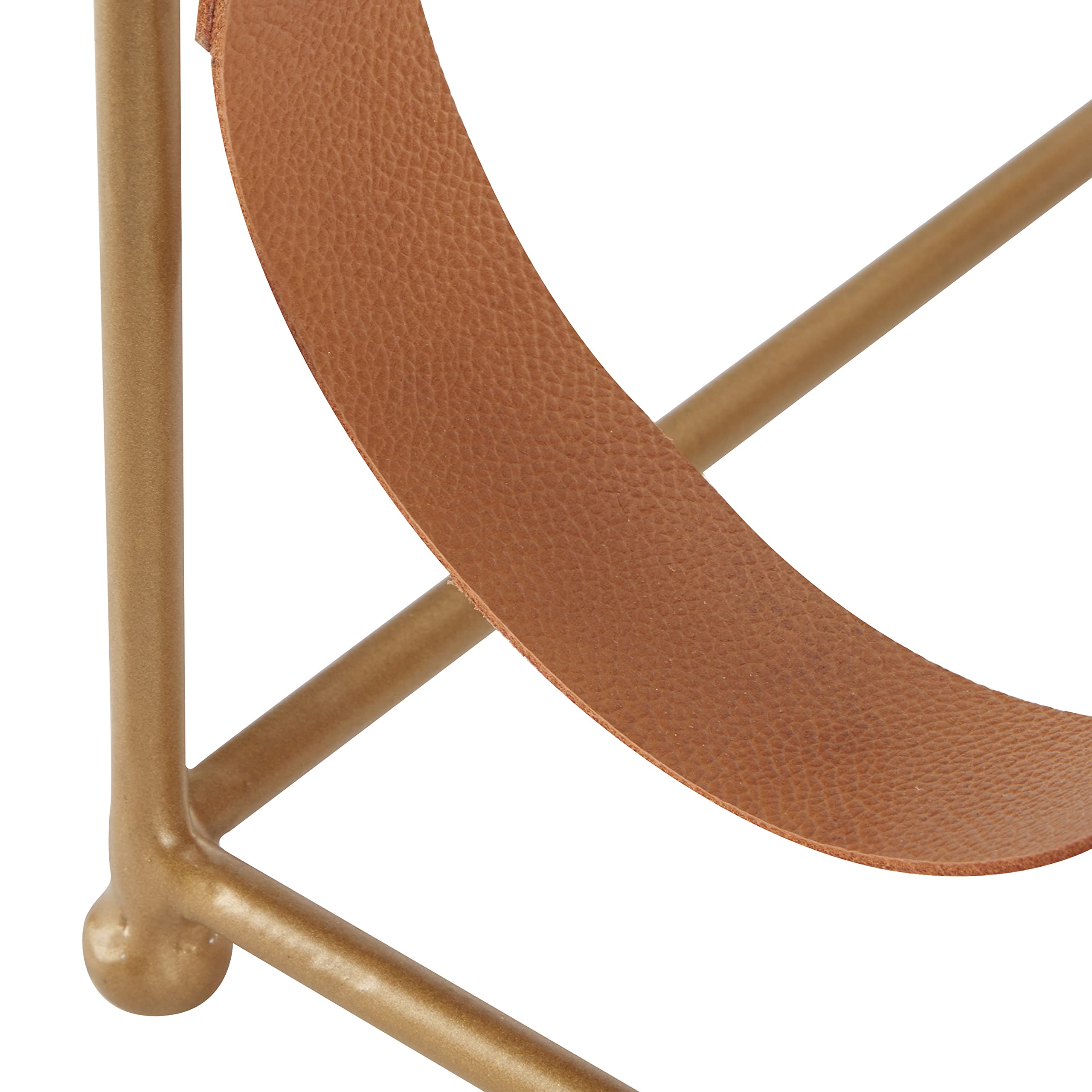 Deco 79 Modern Gold Wine Rack - 18