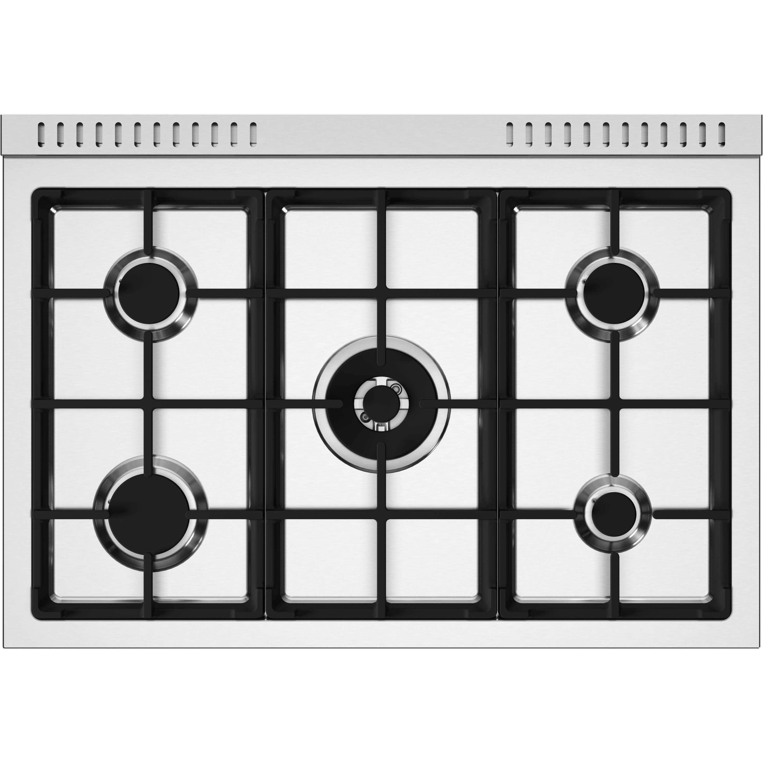 Bertazzoni 36 Inch Freestanding Dual Fuel Range MAS365DFMNEV - Professional Gas & Electric Oven for Home Kitchen, Perfect for Baking, Roasting, and Gourmet Cooking