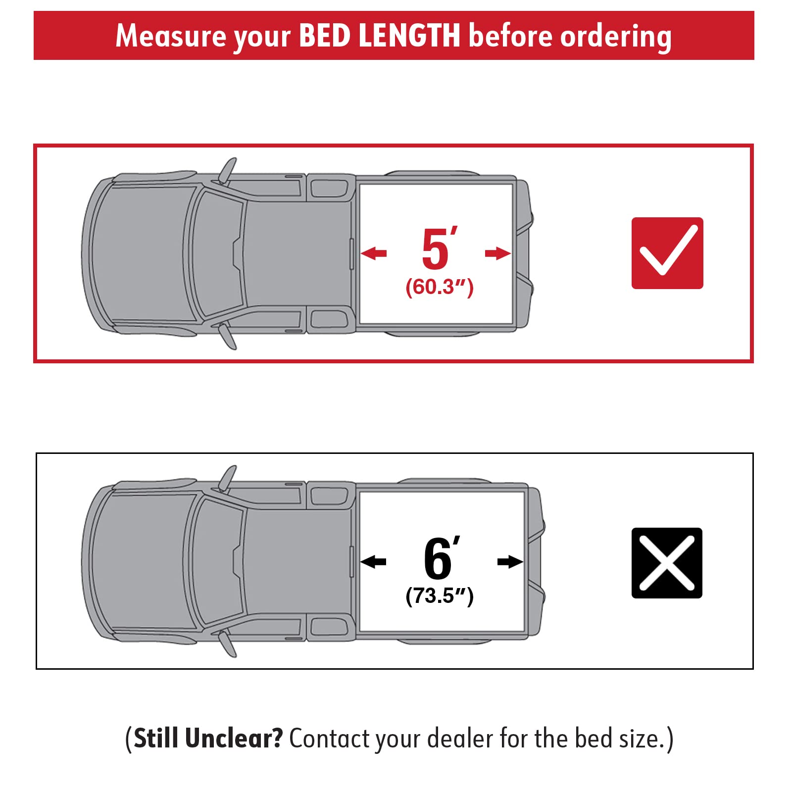 MaxMate Soft Roll-up Truck Bed Tonneau Cover for 2005-2015 Toyota Tacoma 5' Bed | Waterproof & UV-Resistant | Easy Installation | Perfect for Camping, Hauling & Outdoor Adventures (Model TCT169036A)