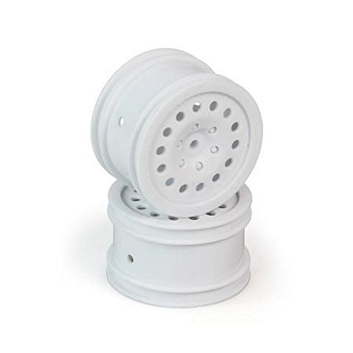 Helion HLNA0375 Criterion Rear Wheels - White | High-Performance RC Car Wheels for Off-Road Racing & Drifting | Durable Alloy Rims for 1/10 Scale RC Vehicles