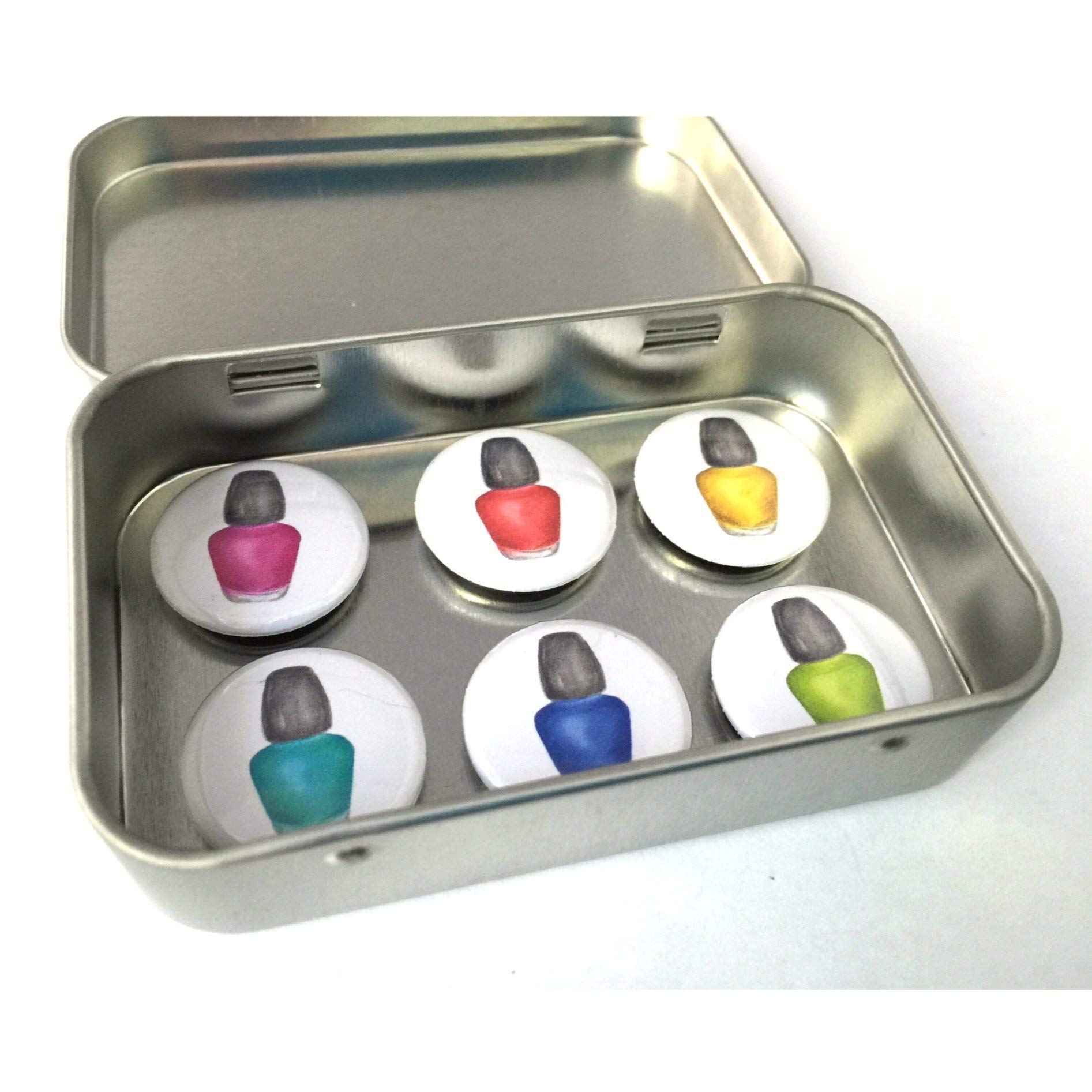 6-Piece Magnetic Nail Polish Set for Stunning 3D Nail Art - Perfect for Home Manicures, Salons & DIY Nail Designs