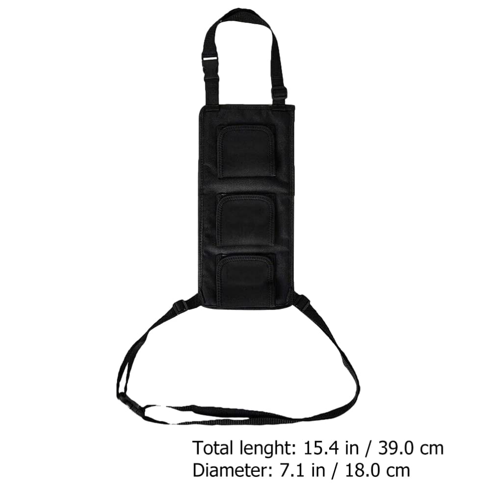 VICASKY 2-Pack Car Fishing Rod Storage Bag - Adjustable Back Seat Organizer with Neoprene Padding | Perfect for Vehicle Fishing Gear & Phone Stand | Ideal for Road Trips, Camping & Outdoor Adventures