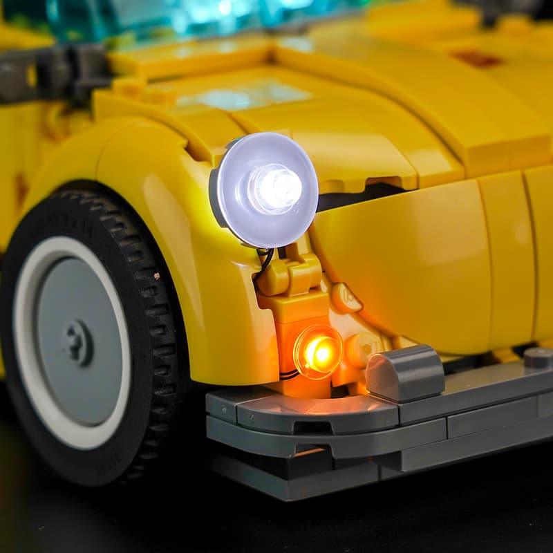 LEGO Icons Bumblebee 10338 Light Kit - DIY LED Lighting Set for LEGO Models | Perfect for Display & Nighttime Showcase
