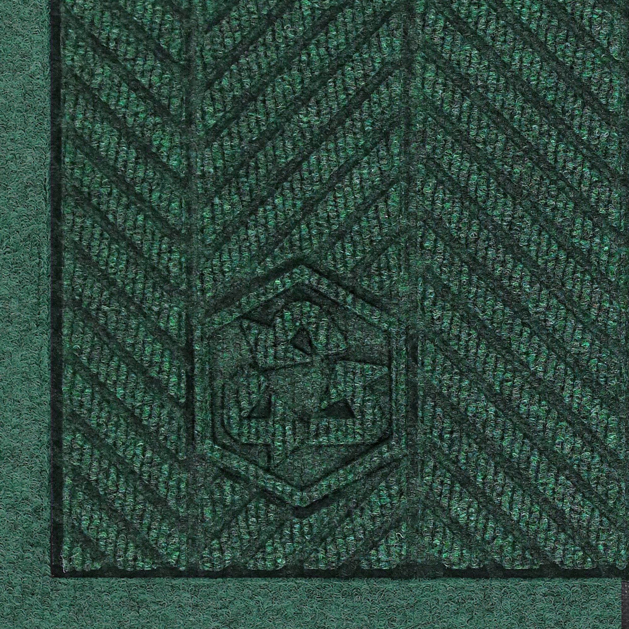 M+A Matting 2241 Waterhog Eco Elite Fashion PET Polyester Fiber Indoor/Outdoor Doormat with SBR Rubber Backing - 10' x 4' x 3/8
