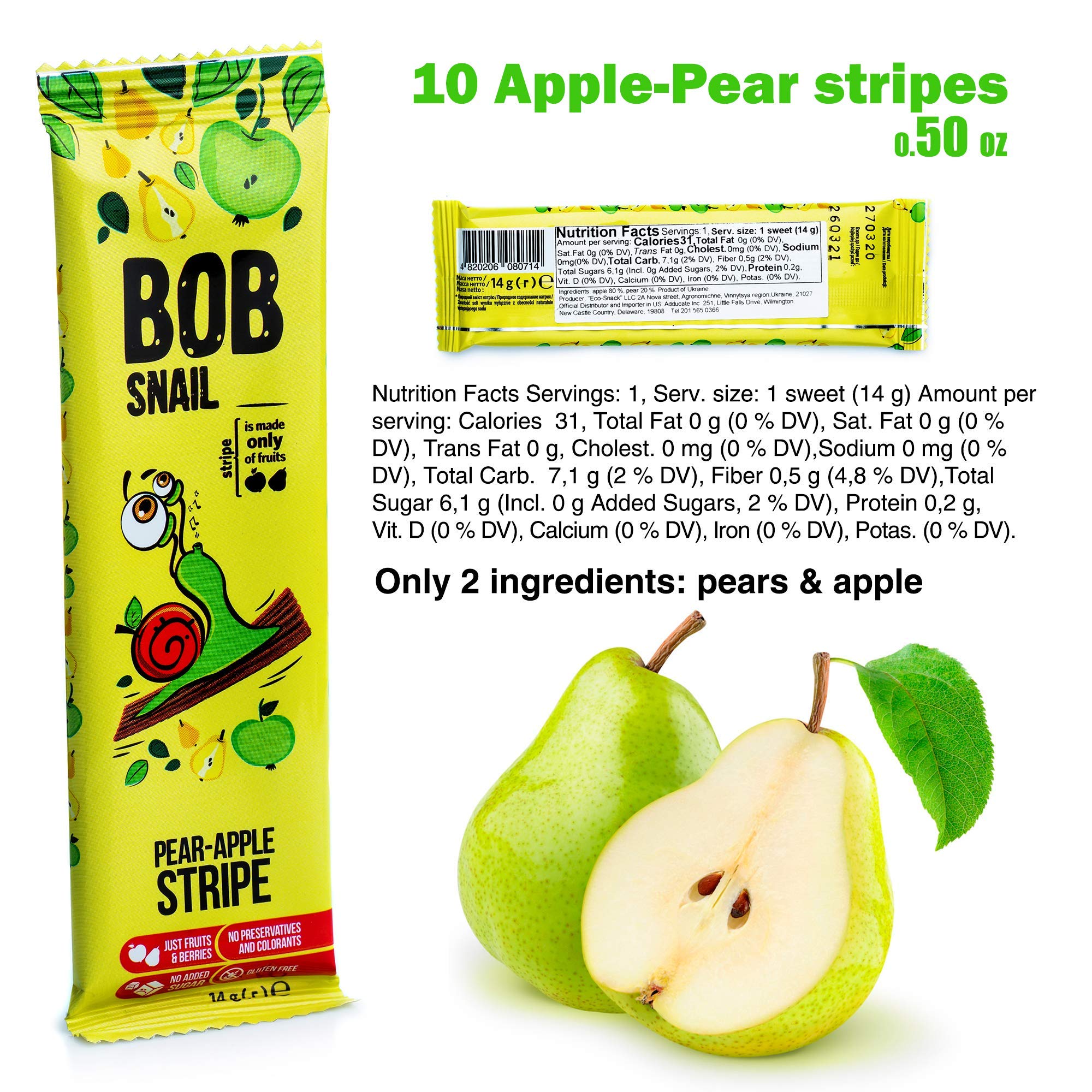 Healthy Fruit Snacks for Adults & Kids - BOB SNAIL Natural Dried Fruit Bites | Perfect for Lunchboxes, Office Snacks & On-the-Go Energy Boost