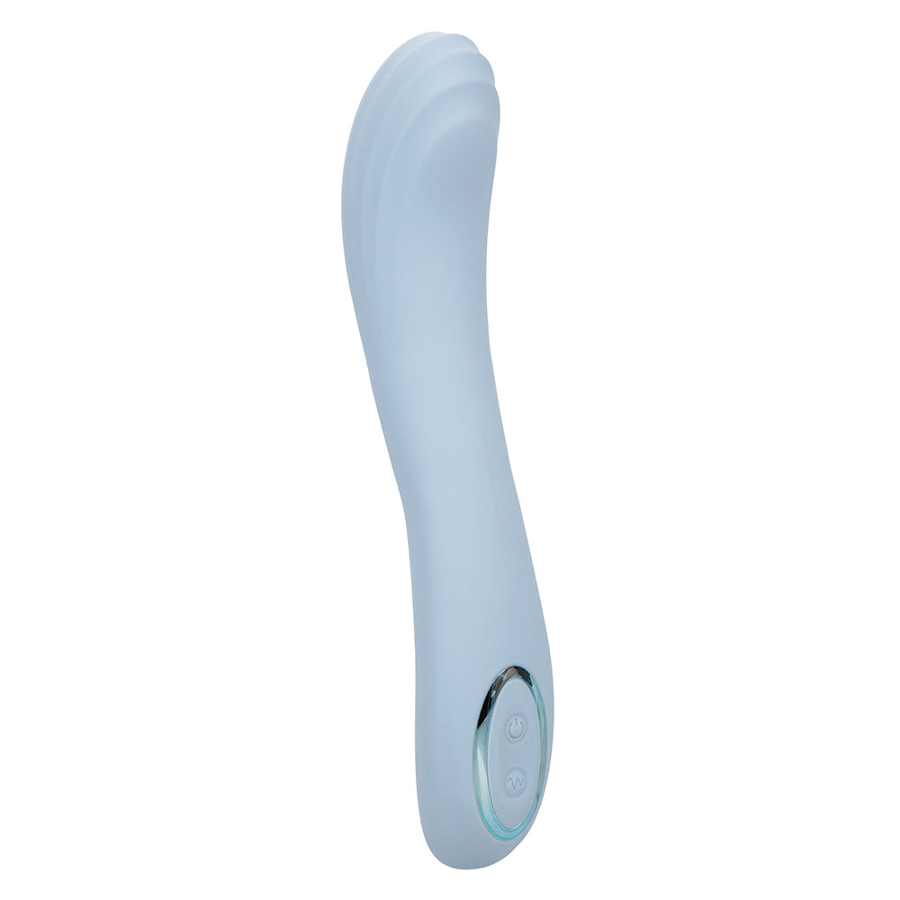 Premium Azure Collection Contoured G-Spot Vibrator - Powerful Rechargeable Silicone Massager for Women, Couples Play & Solo Pleasure - Ultimate Clitoral & G-Spot Stimulation for Intimate Moments