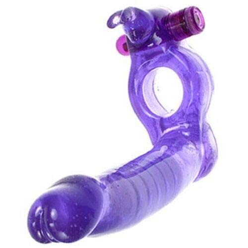 Double Penetration Couples Massage Ring - Dual Stimulation Adult Toy for Enhanced Intimacy | Perfect for Couples Play & Sensual Massage
