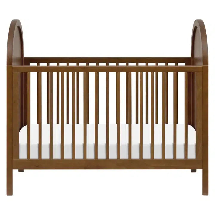 Babyletto Bondi Cane 3-in-1 Convertible Crib - Natural Walnut Finish with Woven Cane Sides | Eco-Friendly Nursery Furniture for Newborn to Toddler | Perfect for Modern Baby Rooms & Gender-Neutral Nurseries