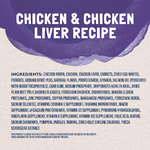 Natural Balance Platefulls Chicken & Chicken Liver Recipe Morsels in Gravy - Grain-Free Wet Cat Food Pouches for Adult Cats - Perfect for Mealtime, Travel & Treat Rewards