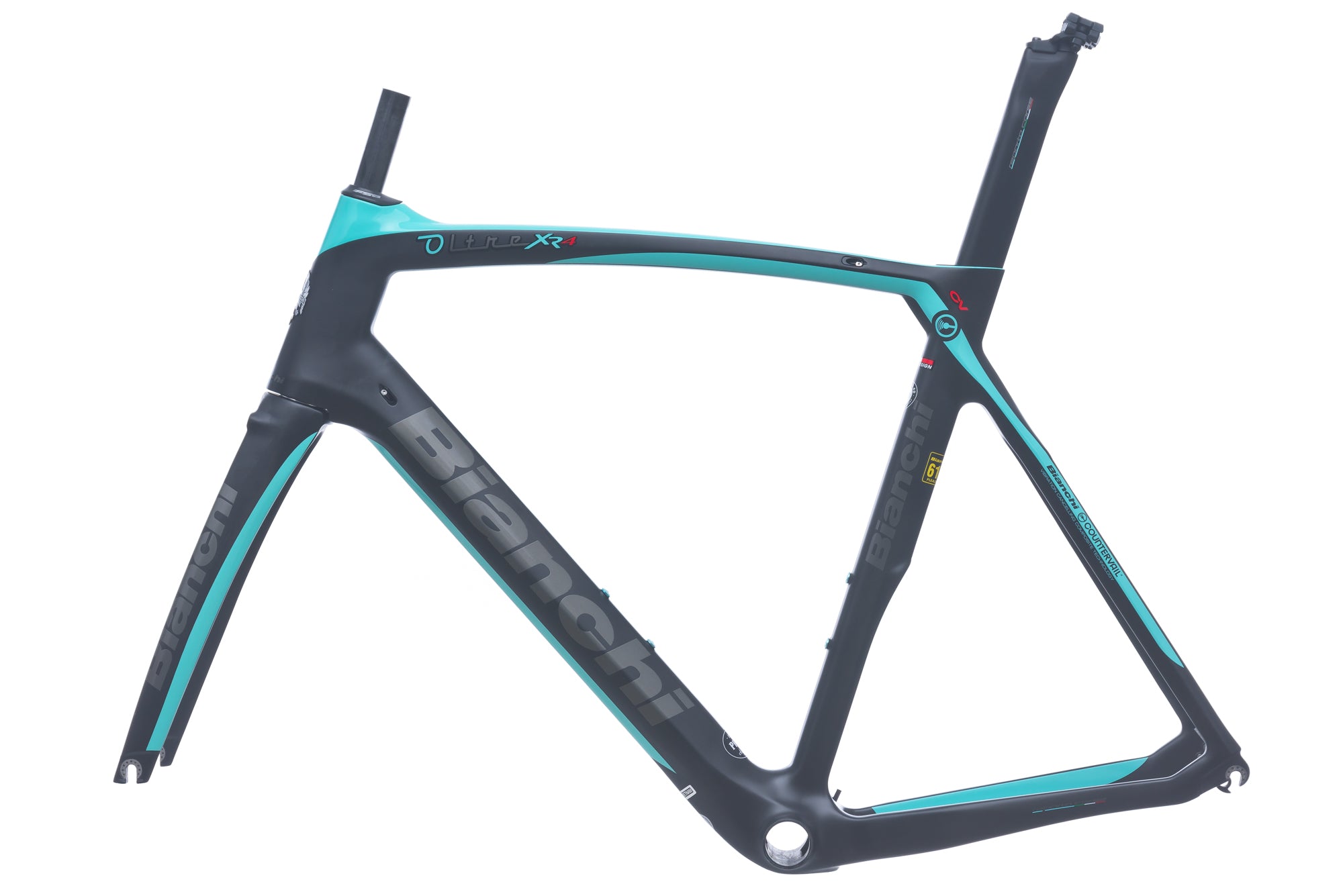 Bianchi Oltre XR4 61cm Road Bike Frameset 2017 - Lightweight Carbon Frame for Competitive Cycling & Endurance Races