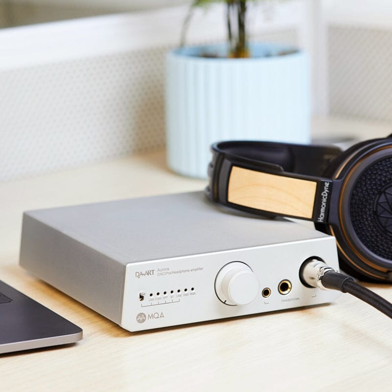 DAART Yulong Aurora MQA ESS9068AS*2 DAC Headphone Amplifier - High Resolution Audio Decoder & Preamp for Audiophiles, Perfect for Home Studio, Music Production & Critical Listening