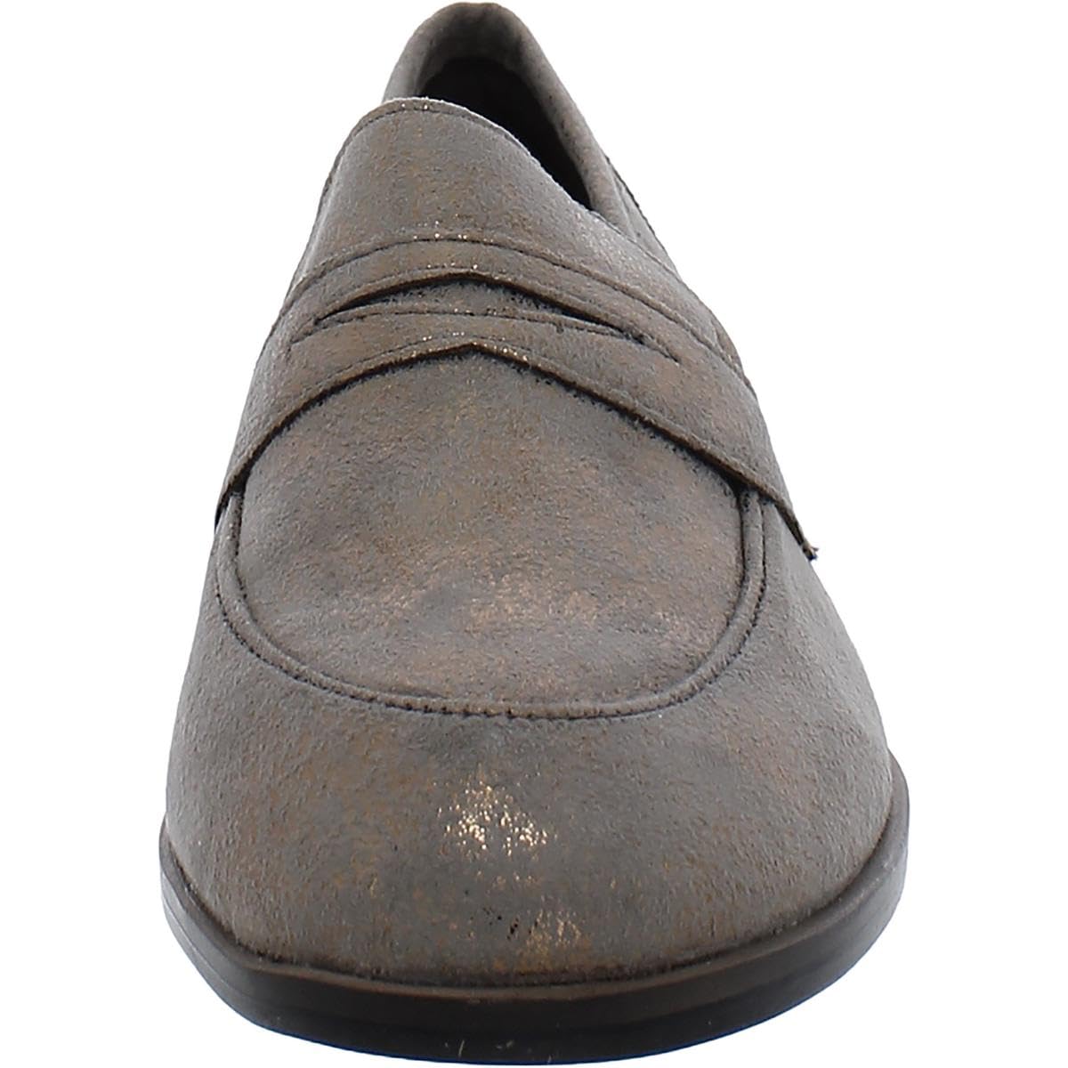 Clarks Women's Trish Rose Comfort Loafers - Slip-On Casual Shoes for Work, Travel & Everyday Wear