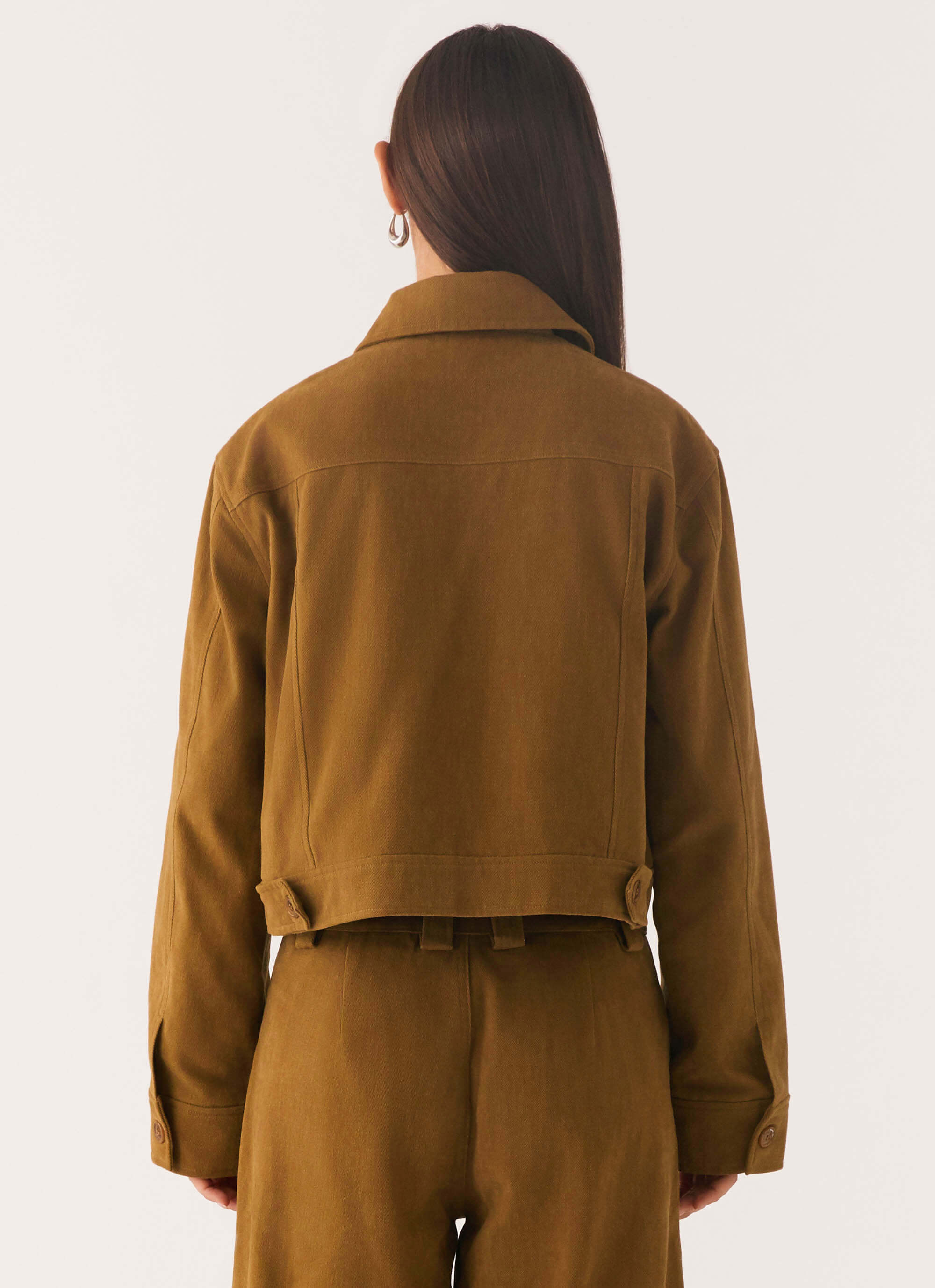 Avi Boxy Jacket - Stylish Brown Outerwear for Women | Trendy Casual & Streetwear Fashion | Perfect for Fall & Winter Layering