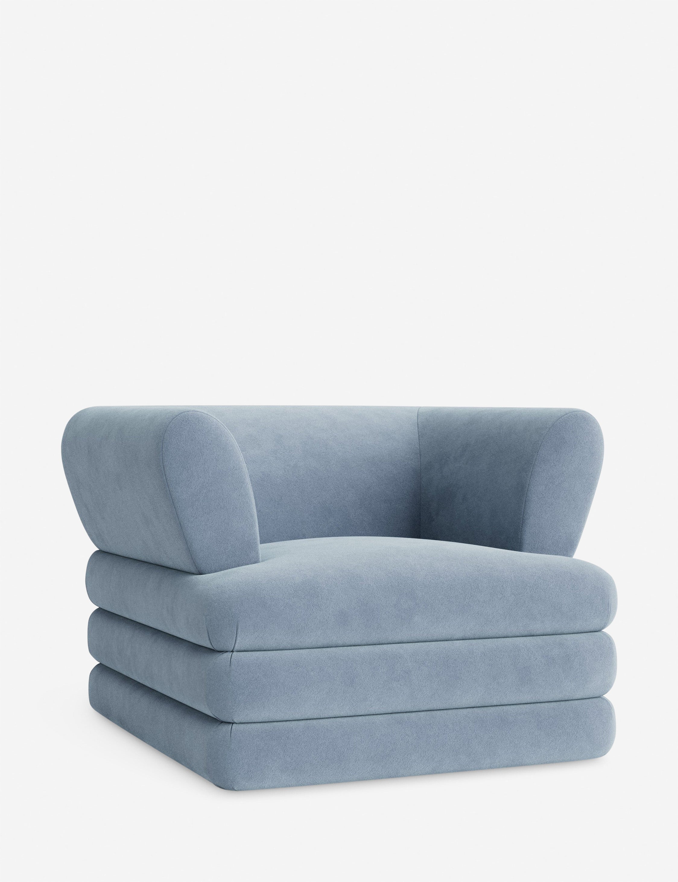 Babs Accent Chair by Sarah Sherman Samuel - Modern Mid-Century Lounge Chair for Living Room, Bedroom & Office - Stylish Home Decor Furniture