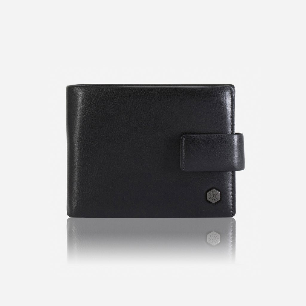 Jekyll & Hide Monaco Billfold Wallet with Coin Pocket & ID Window - Slim RFID Blocking Leather Wallet for Men - Perfect for Travel, Business & Everyday Use