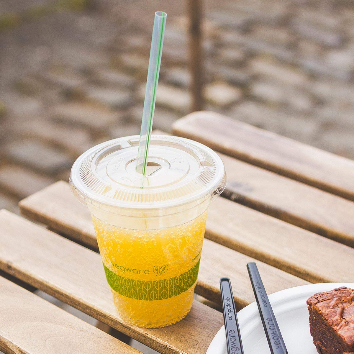 Eco-Friendly Compostable 12oz PLA Clear Cold Cups - 1000 Count Case | Plant-Based Biodegradable Drinkware | Compatible with 96 Series Lids & Inserts | Perfect for Iced Coffee, Smoothies, Party Beverages & Snacks