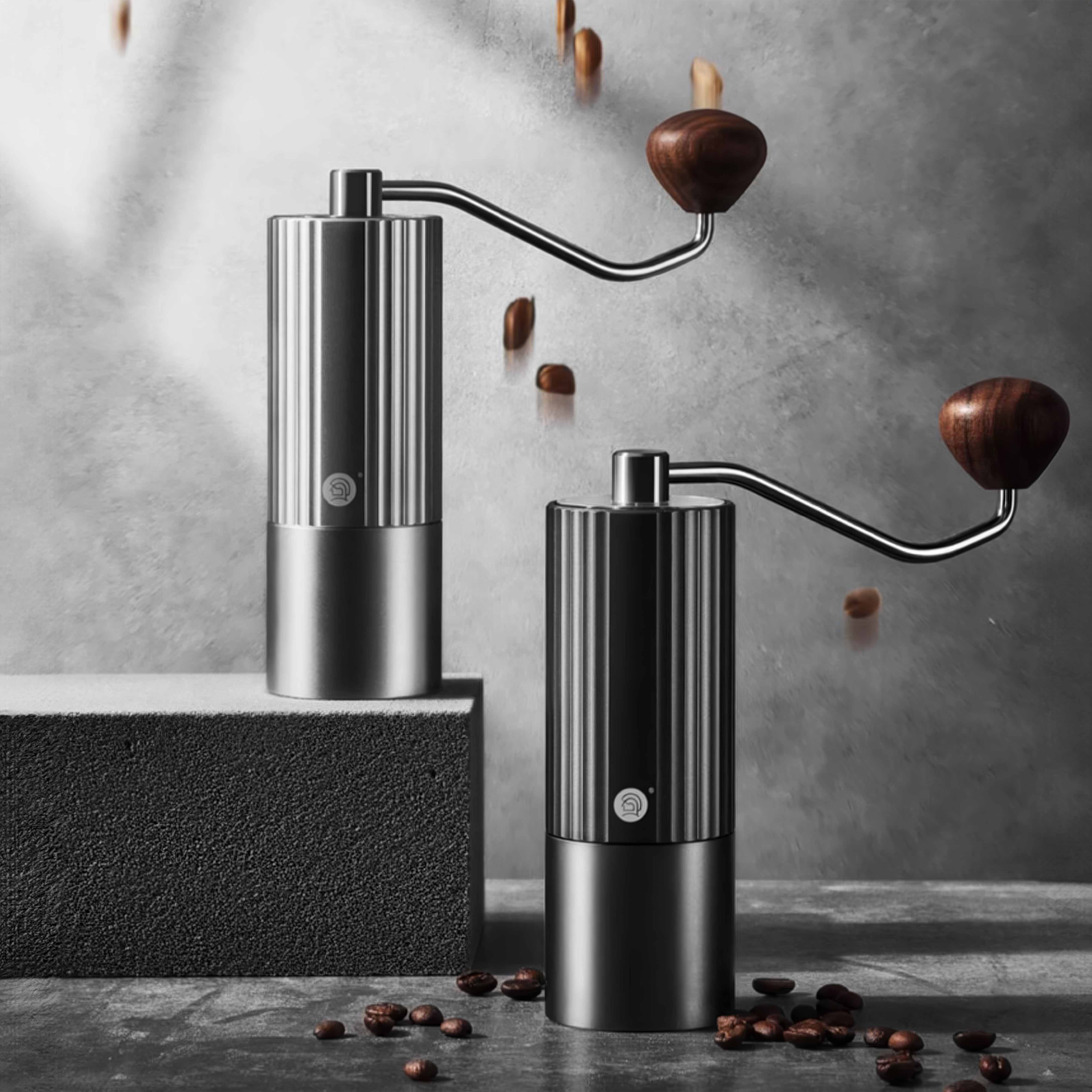 Premium Z3/Z3 Pro Manual Coffee Grinder - Adjustable Burr Mill for Espresso, French Press & Pour Over - Perfect for Home, Office & Travel Brewing