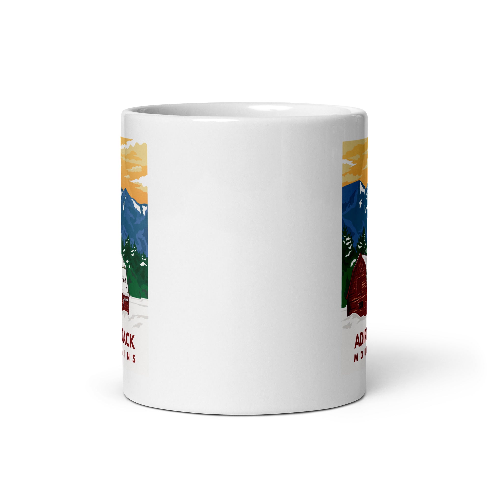 Keene Barn Ceramic Coffee Mug - 15oz Insulated Travel Tumbler for Hot & Cold Drinks - Perfect for Home, Office, Camping & Gifts