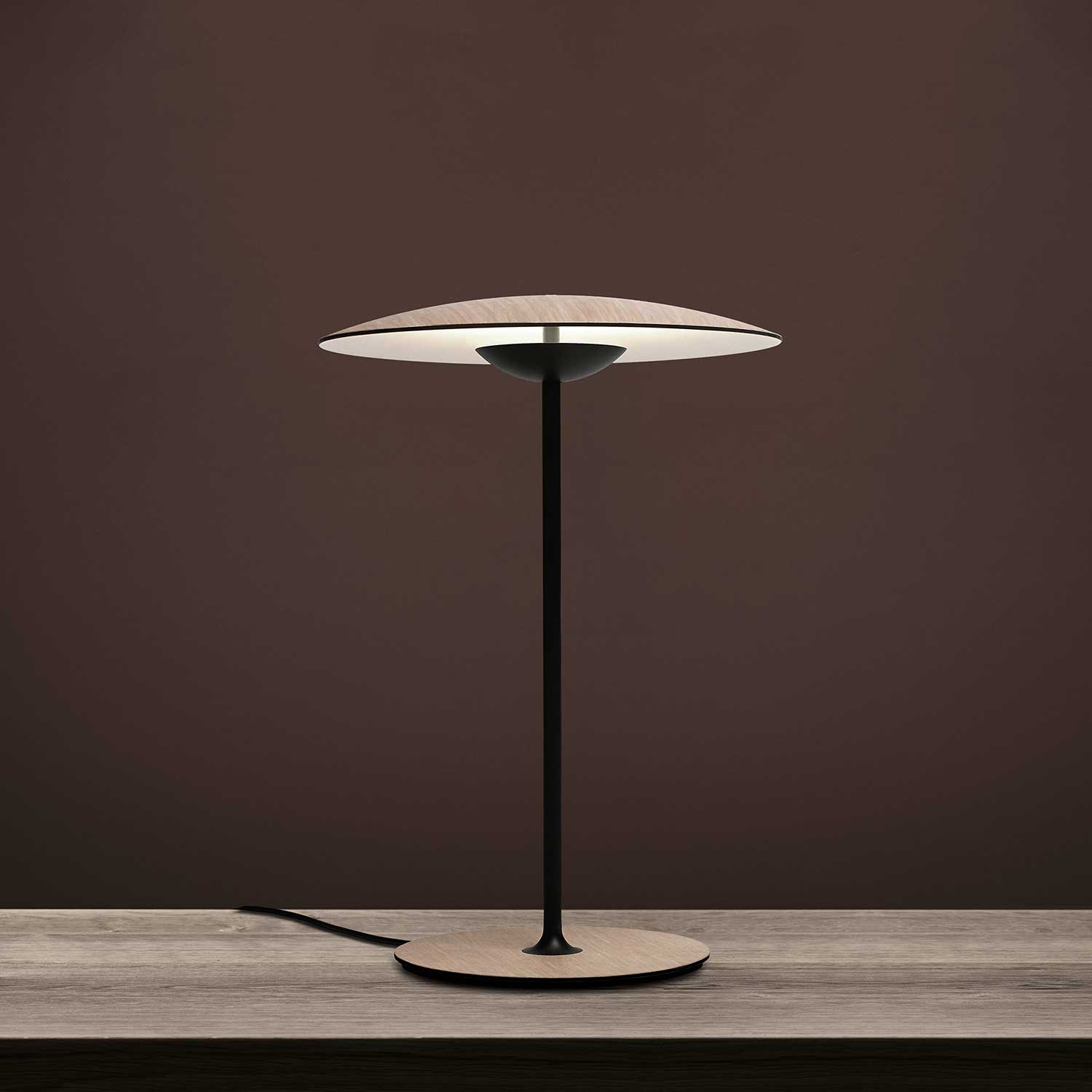 Ginger Table Lamp - Modern LED Night Light for Bedroom, Living Room, and Office - Warm White Light for Relaxation and Ambience