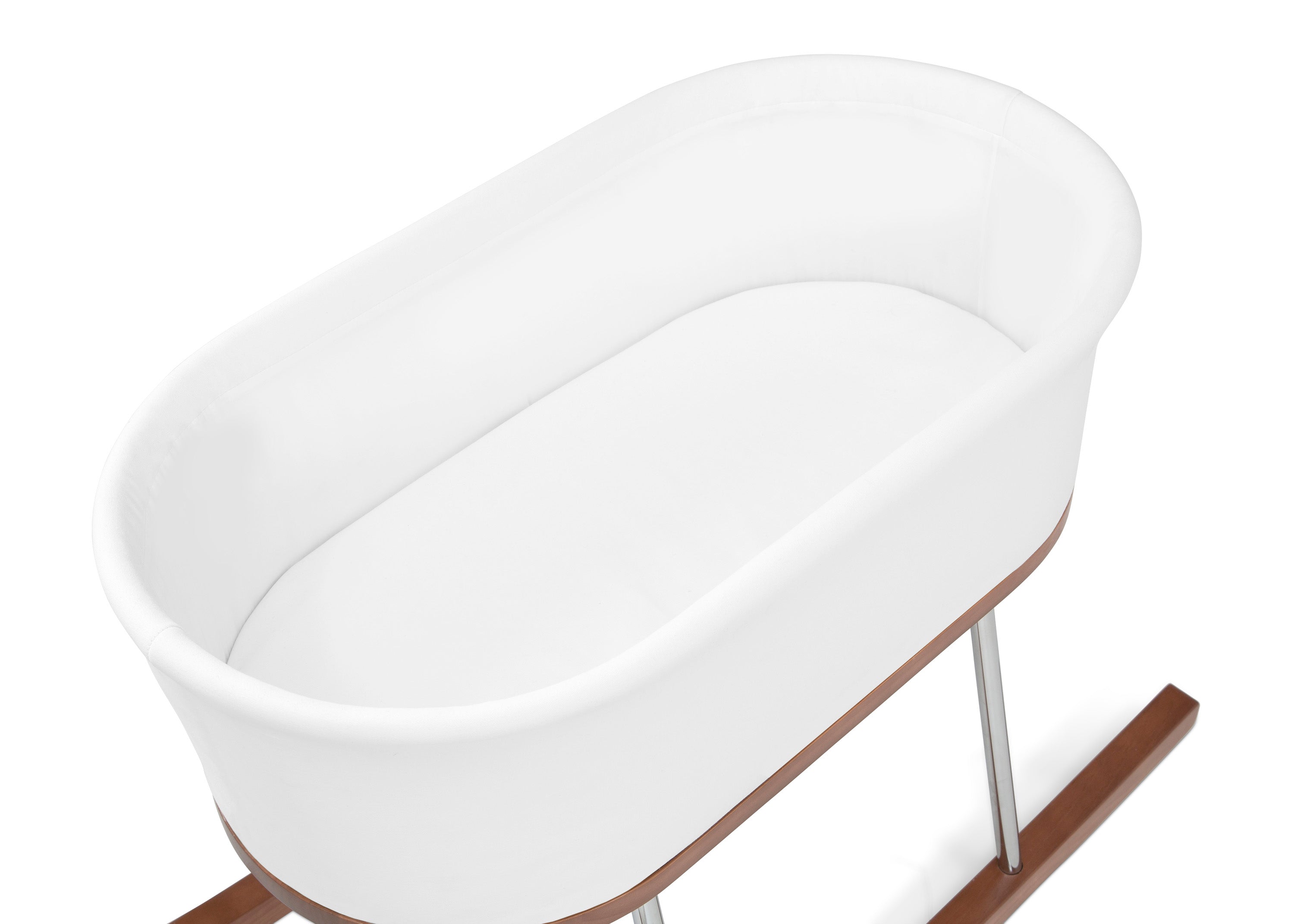 Rockaway Rocking Bassinet for Babies - Portable & Adjustable Baby Crib with Breathable Mesh - Perfect for Nursery, Bedroom & Travel