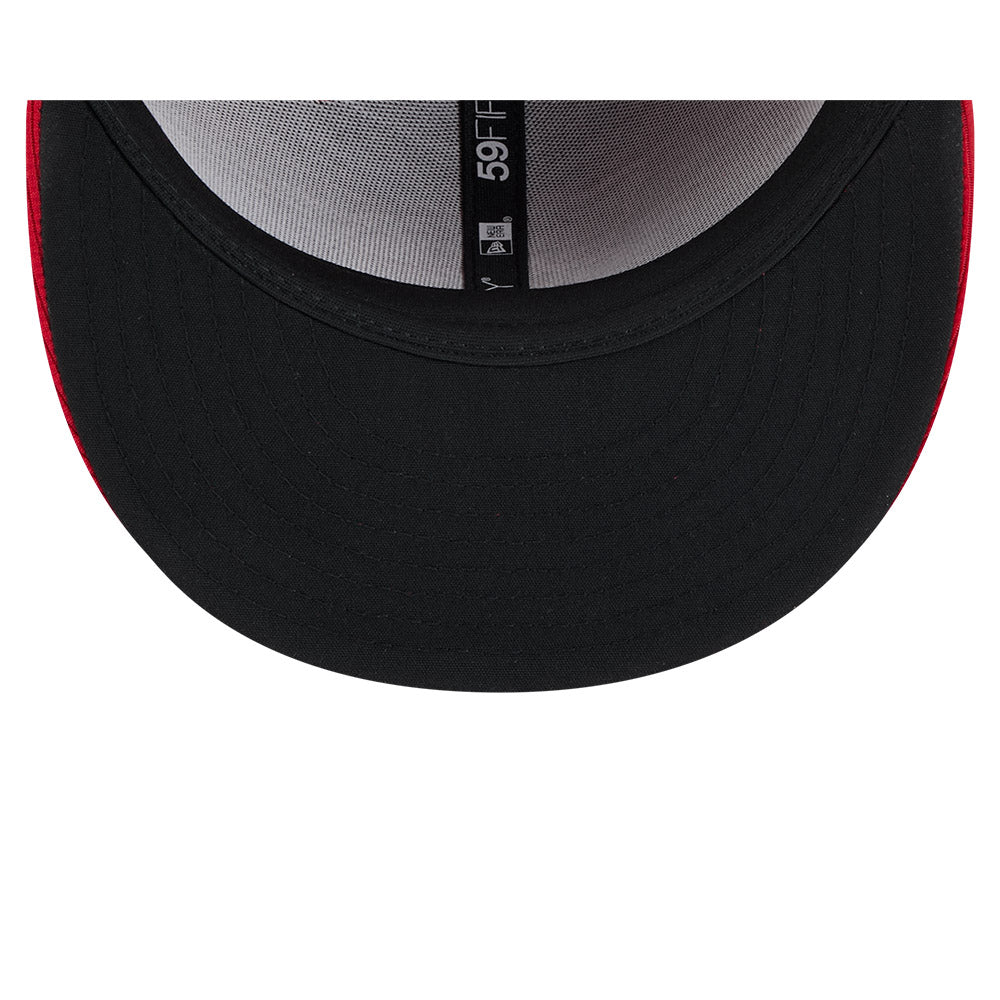 New Era 59Fifty Washington Nationals 20th Anniversary Patch Game Hat - Red | MLB Baseball Cap for Men & Women | Perfect for Games, Collecting & Everyday Wear