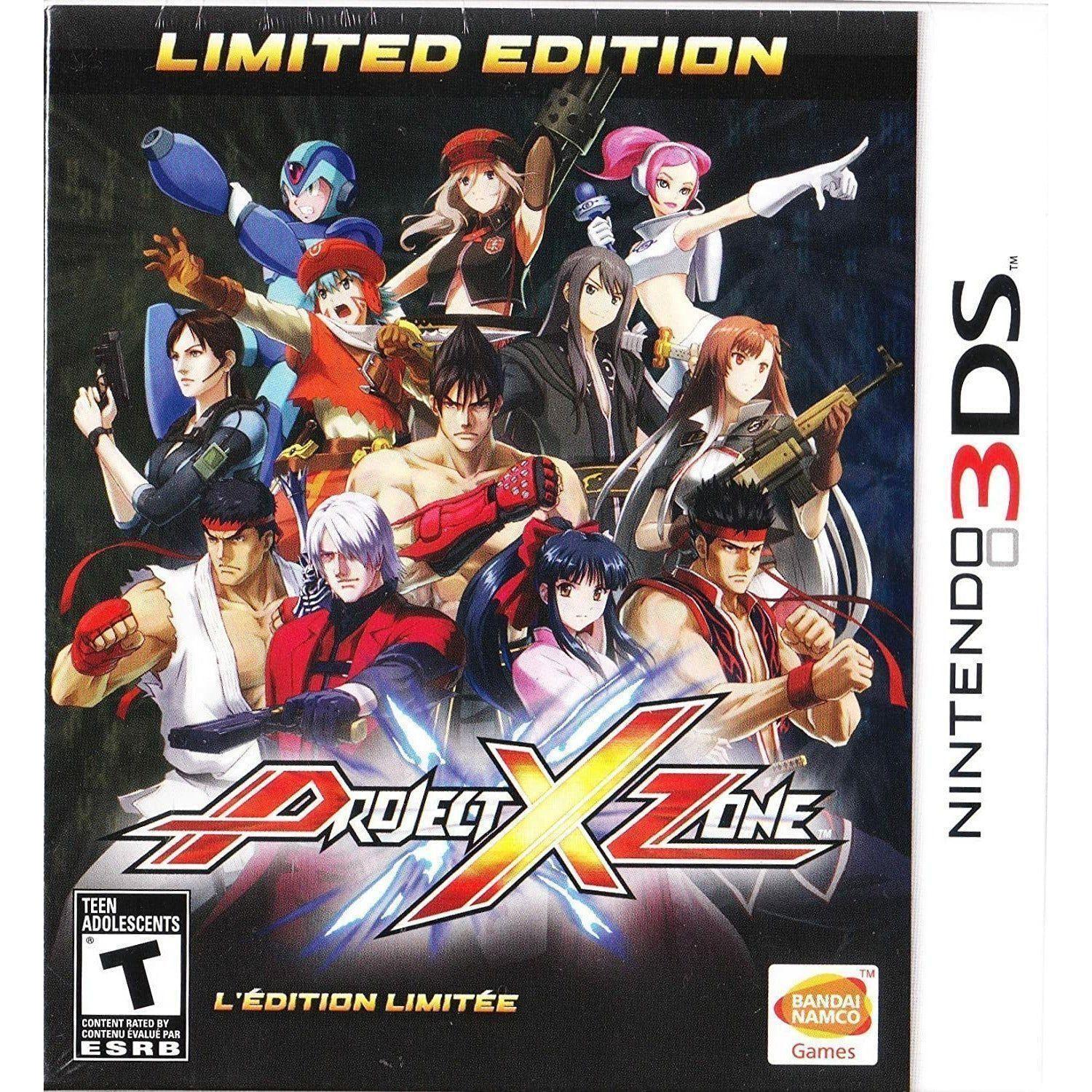 Project X Zone Limited Edition for Nintendo 3DS - Complete in Case | Rare Collector's Item for RPG & Strategy Game Fans | Perfect for Gaming Nights & Collector Displays