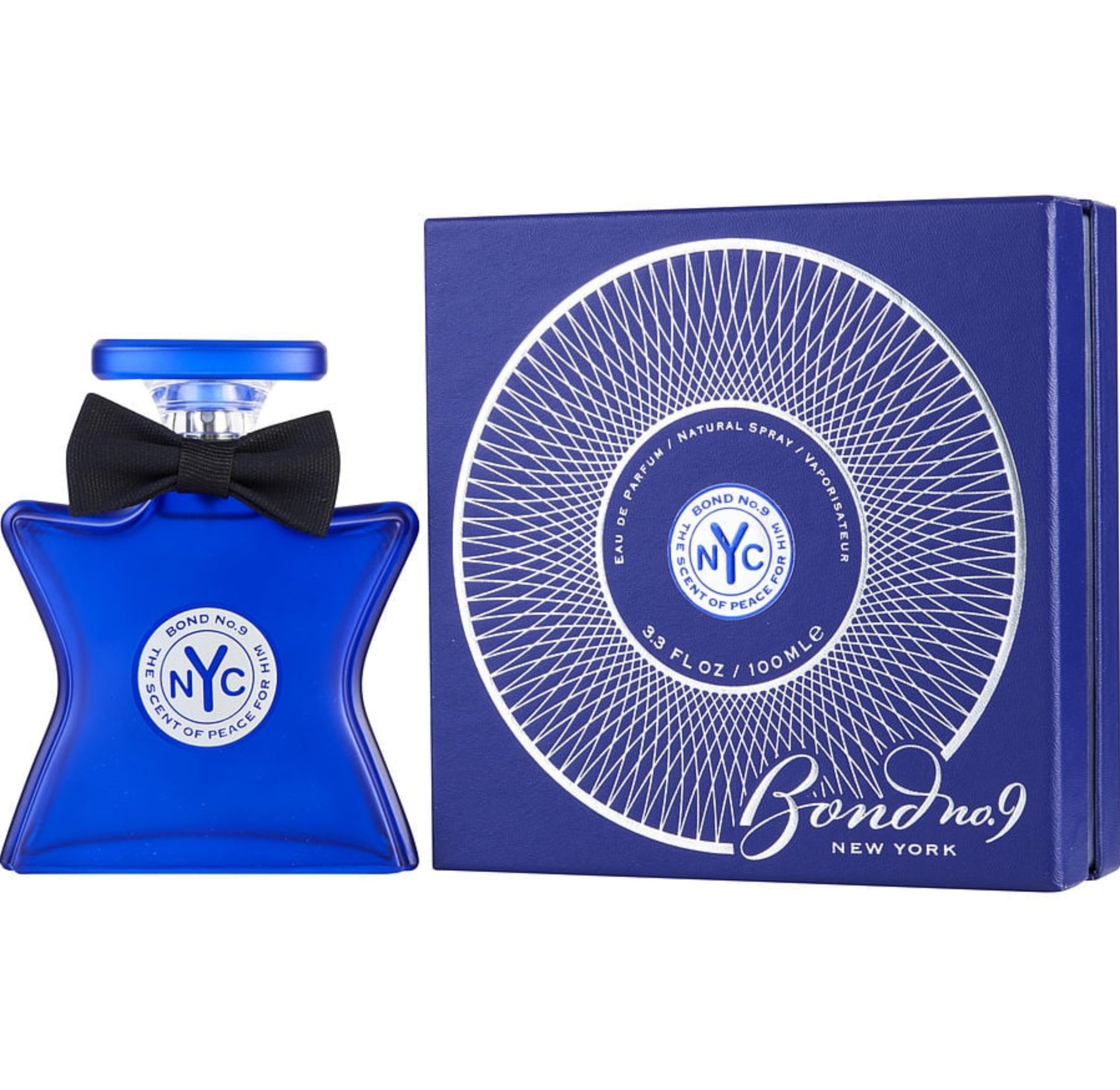 Bond No 9 The Scent Of Peace Perfume for Men - 100ML Eau de Parfum Spray (Tester Box No Cap) - Luxury Cologne for Date Night & Special Occasions