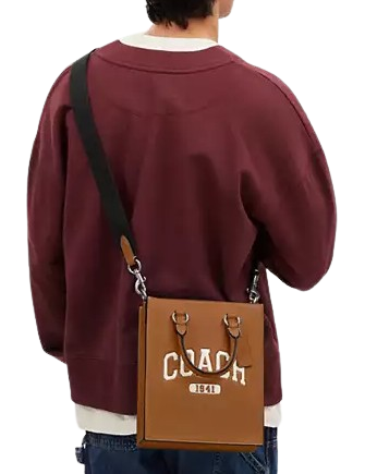 Coach Dylan Tote With Varsity - Stylish Leather Shoulder Bag for Women | Perfect for Work, Travel & Everyday Use