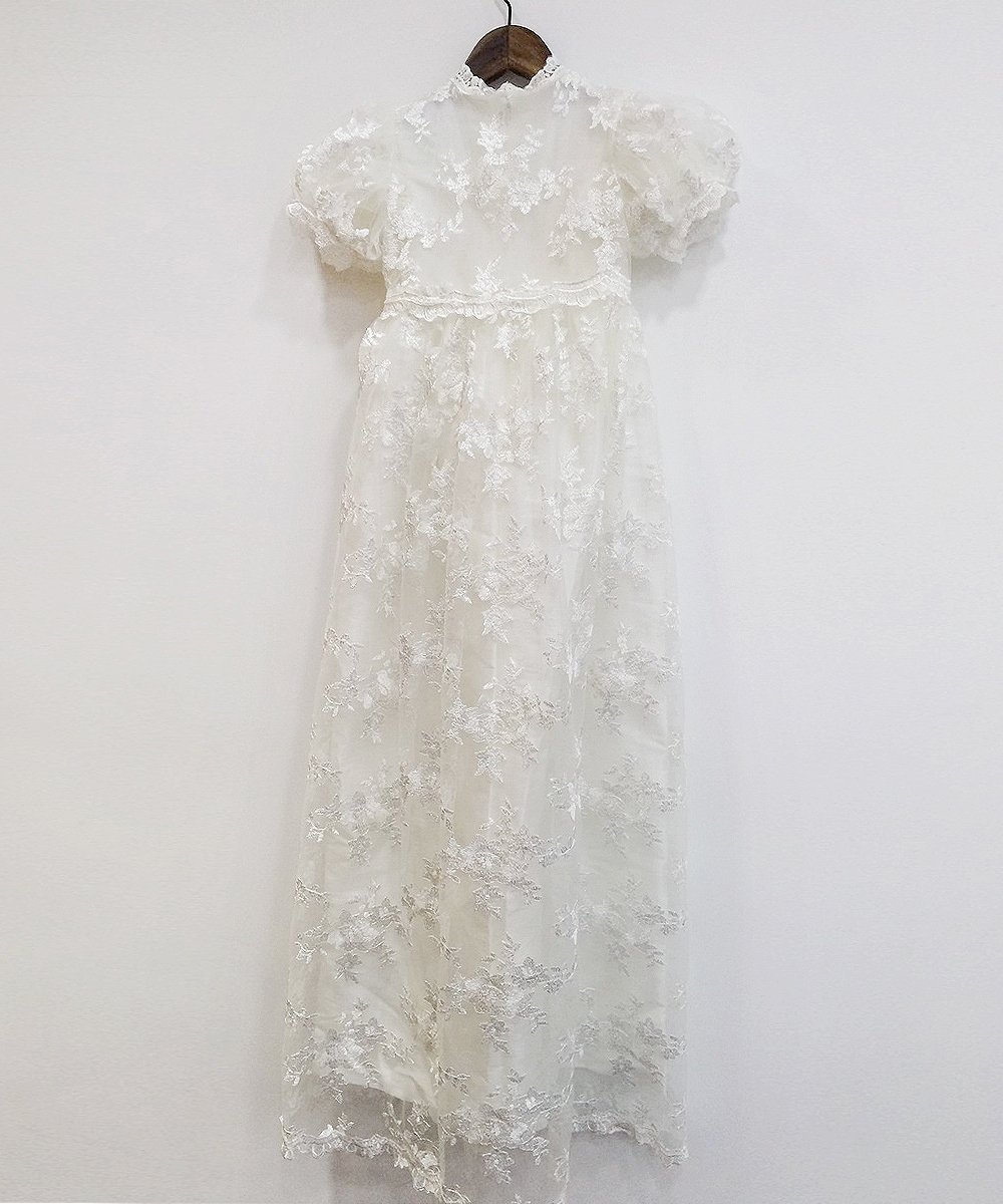 Abaowedding® Elegant Lace Christening Gowns for Baby - Soft Baptism Dress for Newborn & Infant - Perfect for Christening Ceremony, Baptism, First Communion & Special Occasions