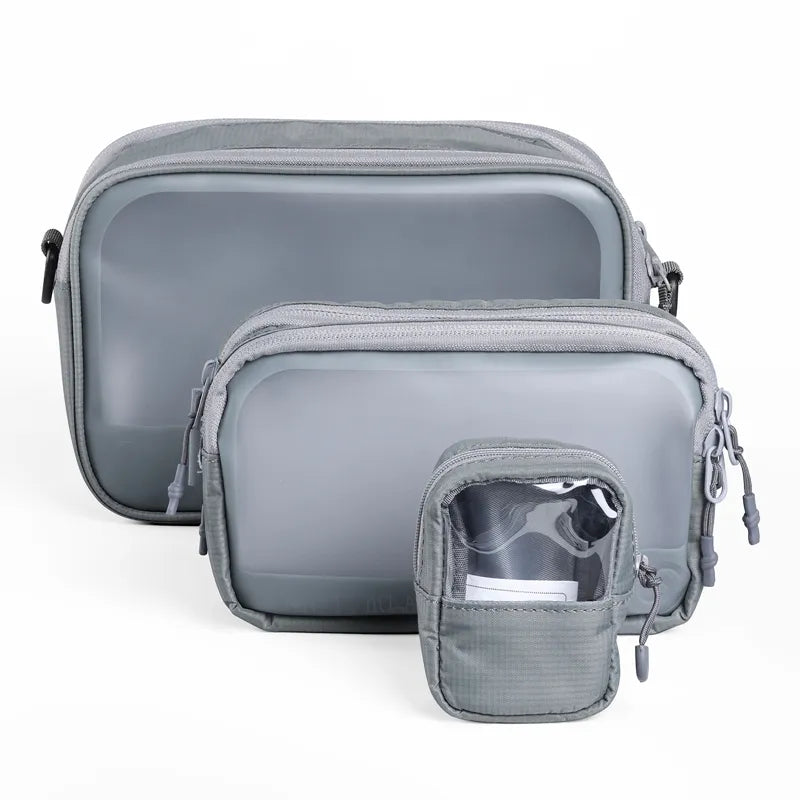 Ulanzi BP15 SeeClear Tech Pouch Kit - Waterproof Electronics Organizer for Cameras, Laptops & Travel Accessories | Perfect for Photographers, Digital Nomads & Outdoor Adventures