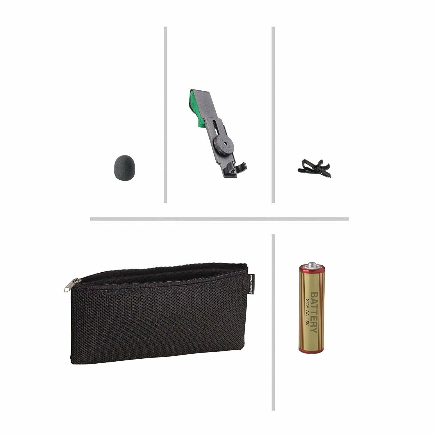 Audio-Technica PRO70 Cardioid Condenser Lavalier Microphone for Professional Recording, Podcasting & Live Performances - Perfect for Interviews, Presentations & Musical Instruments