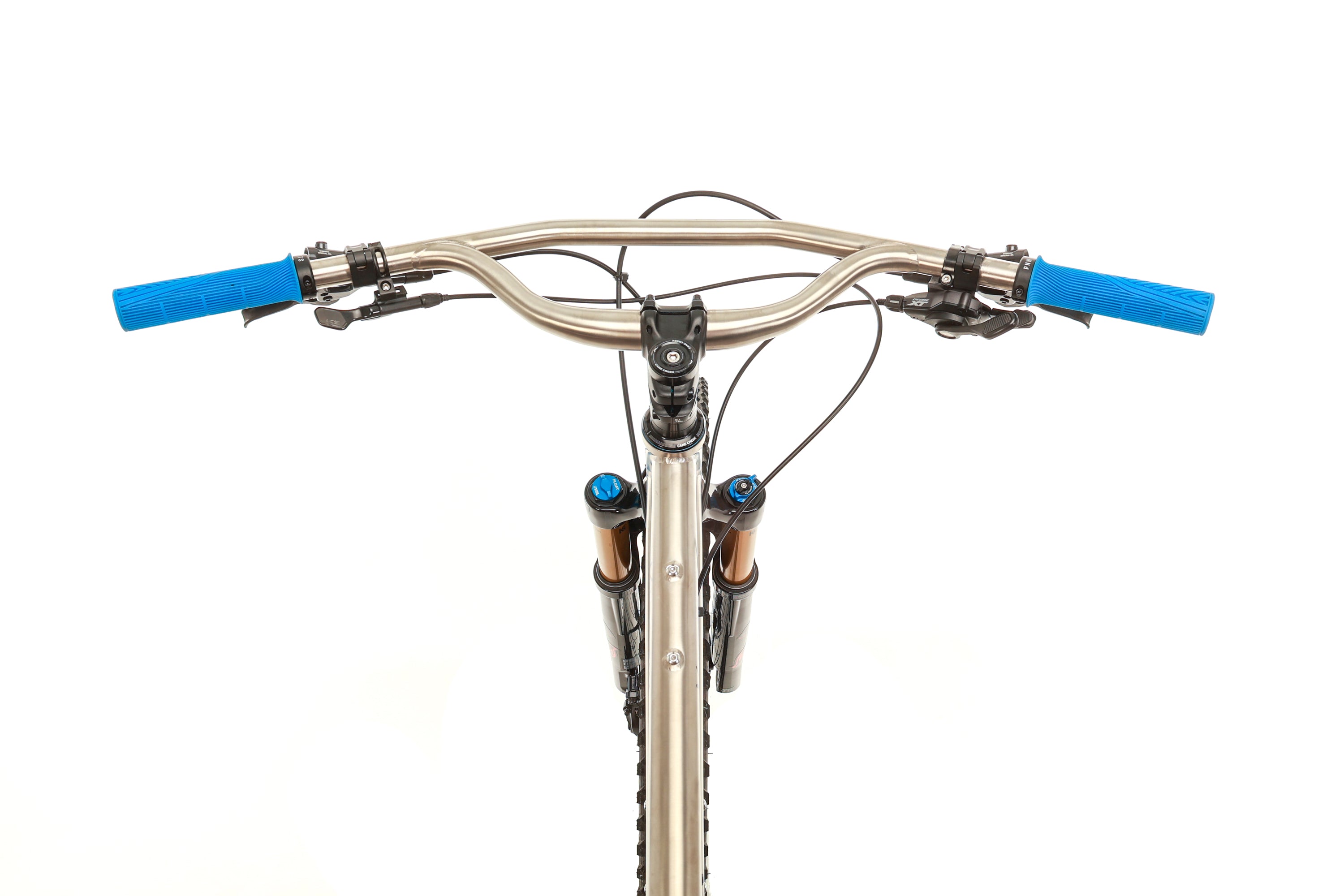 Binary Bicycles Kinetik Titanium Expedition Mountain Bike 2023 - Lightweight & Durable Small Frame for Off-Road Adventures | Perfect for Trail Riding, Mountain Climbing & Outdoor Exploration
