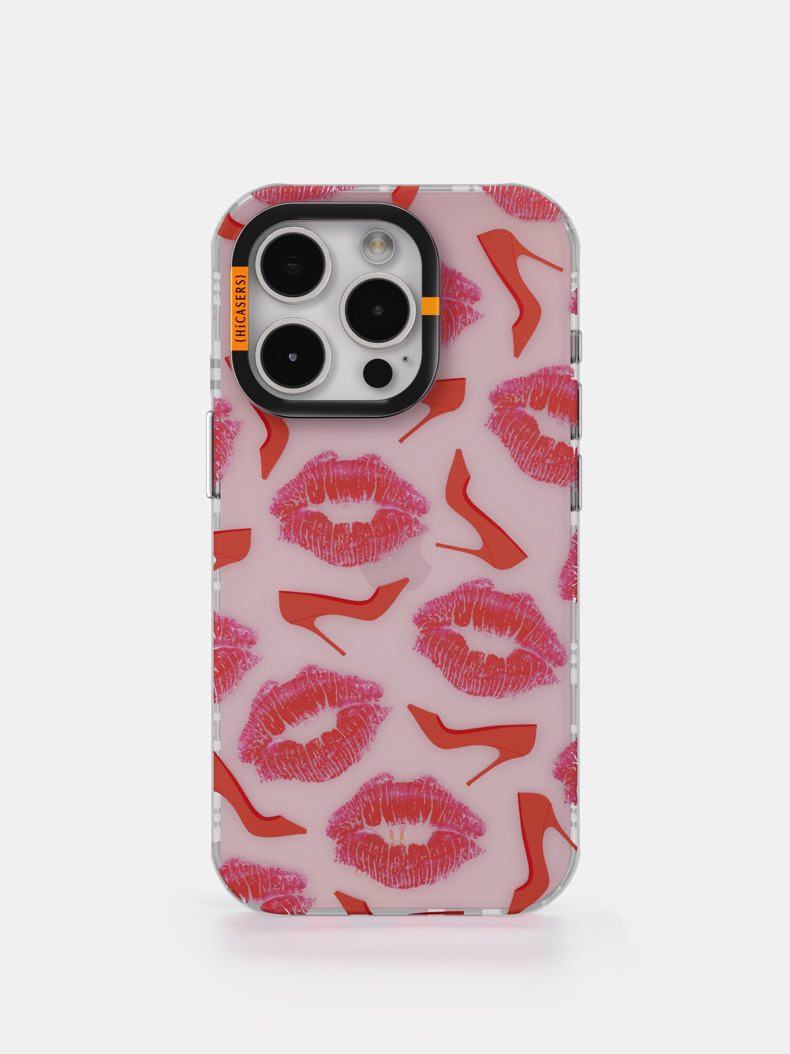 Iridescent Lip Print High Heels - Stylish Pink Shoes for Women | Perfect for Parties, Date Nights & Special Occasions