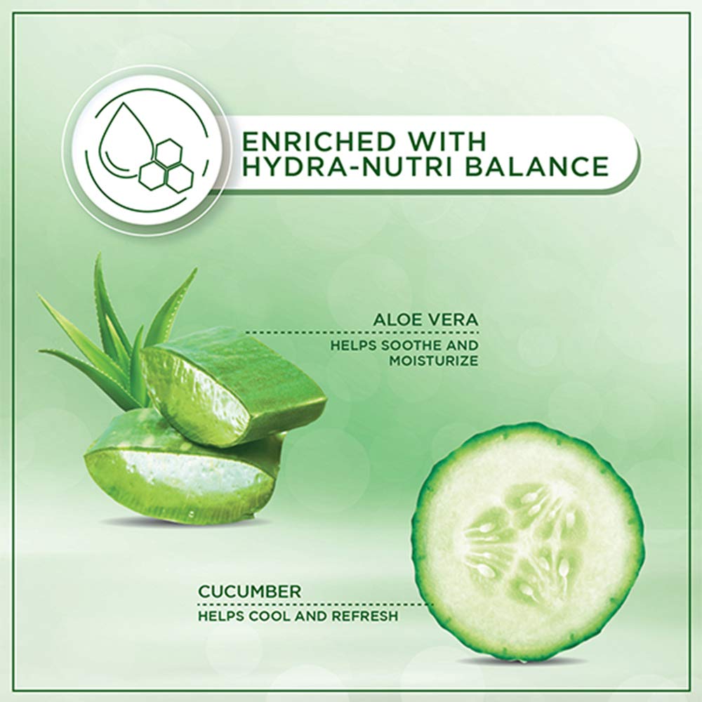 Himalaya Aloe & Cucumber Refreshing Body Lotion 200ml & Himalaya Herbals Purifying Neem Face Wash 100ml - Hydrating Skincare Duo for Daily Moisturizing & Deep Cleansing | Perfect for Dry Skin & Acne-Prone Skin Care Routine