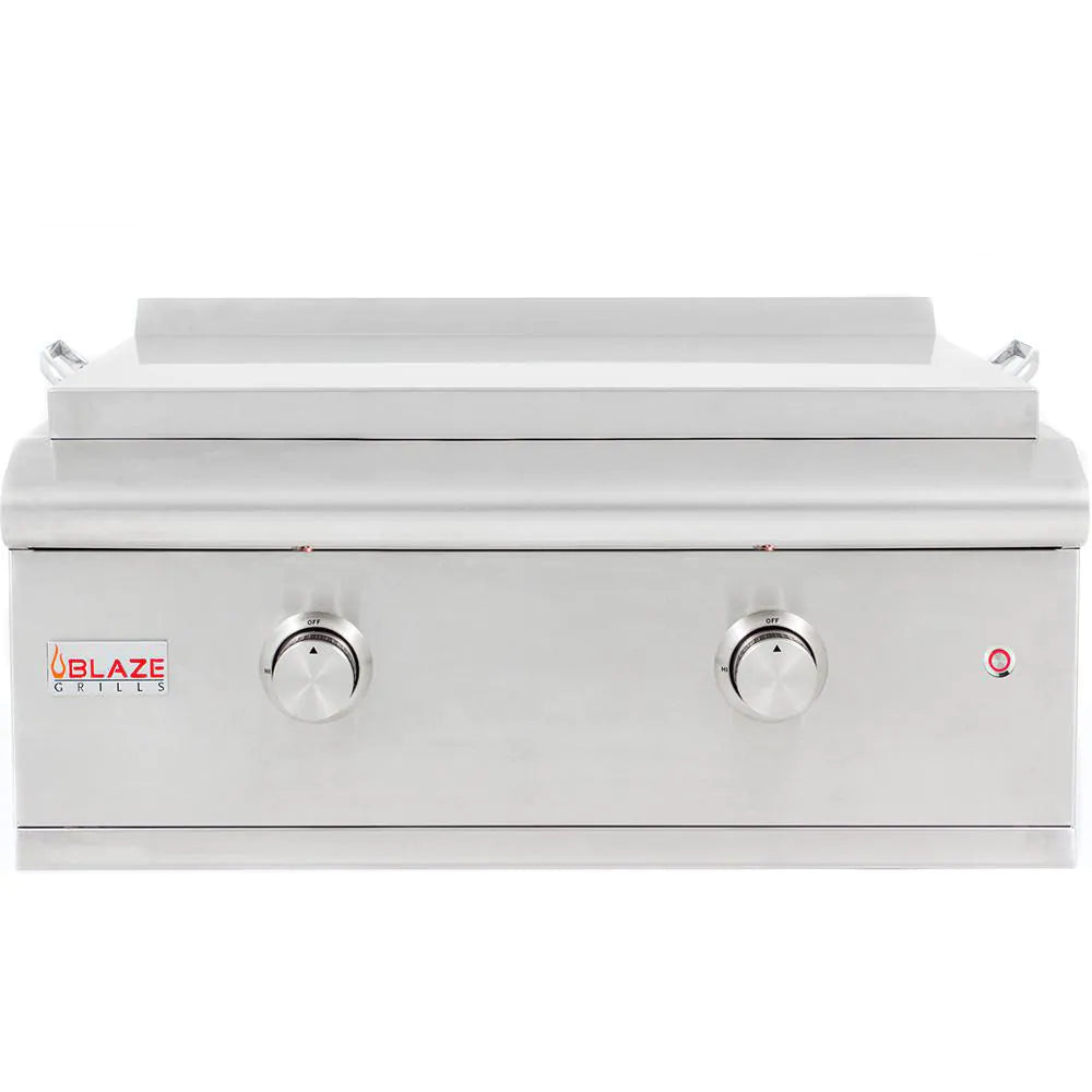 Blaze 30 Inch Built-in Gas Griddle LTE BLZ GRIDDLE LTE - Professional Outdoor Cooking for Backyard BBQs, Tailgating & Restaurant Use