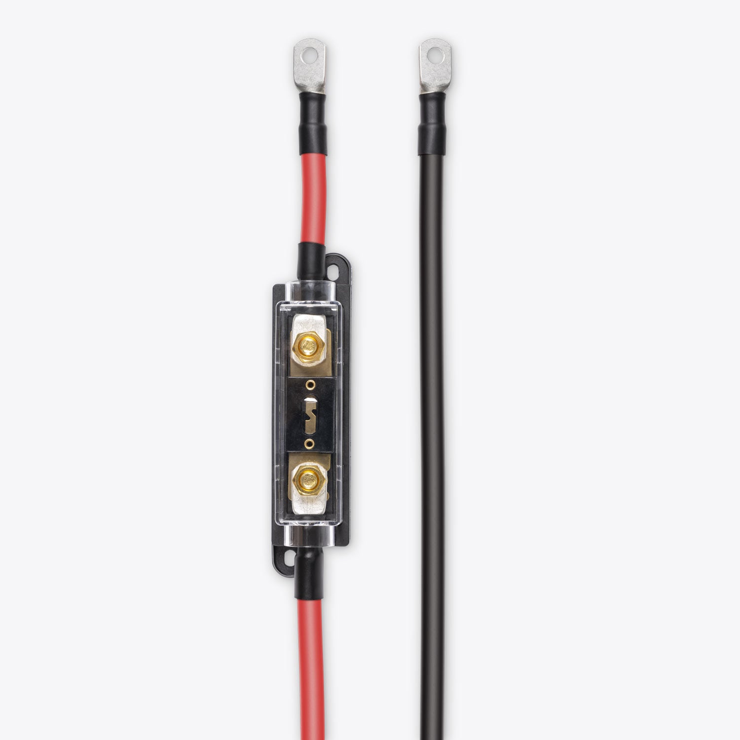 2AWG Inverter Cable Kit with 150A ANL Fuse - Compatible with 1000W Power Inverters for RVs, Boats & Off-Grid Solar Systems - Heavy Duty Copper Wiring for Reliable Power Transfer