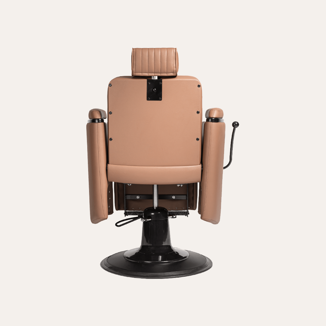 Professional BARBER CHAIR for Salon & Home Use - Heavy Duty Hydraulic Styling Chair with Adjustable Height & Reclining Back - Perfect for Haircuts, Shaves & Styling