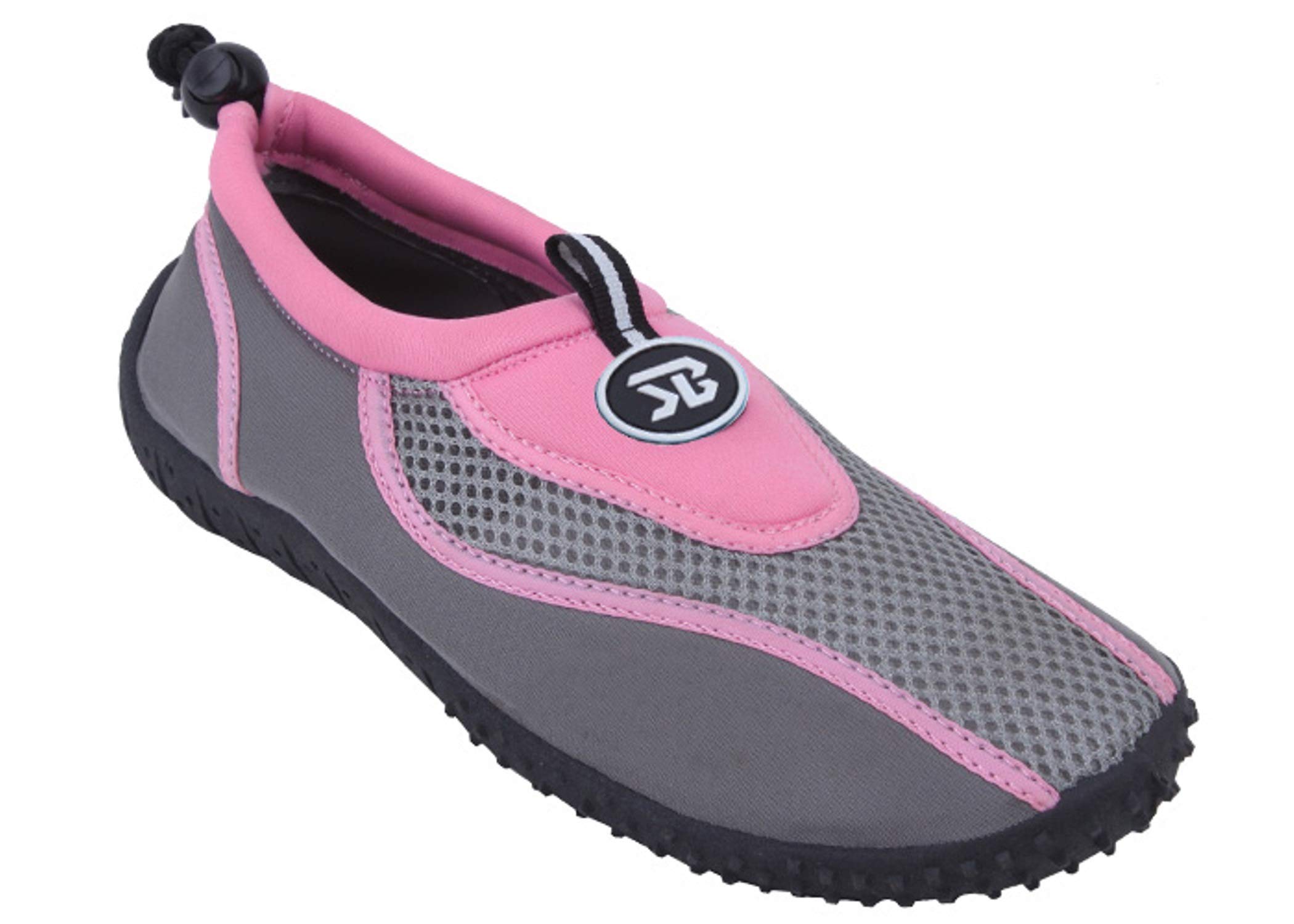 Sunville Women's Quick-Dry Slip-On Water Shoes for Beach, Pool & Yoga - Lightweight Aqua Socks with Arch Support