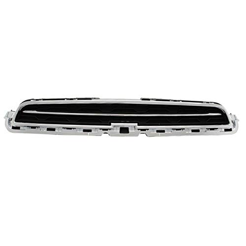 Compatible with 2015-2016 Chevy Trax Front Upper Grille Assembly - Dark Gray with Chrome Molding - Replacement for Damaged Grille & Car Front End Upgrade