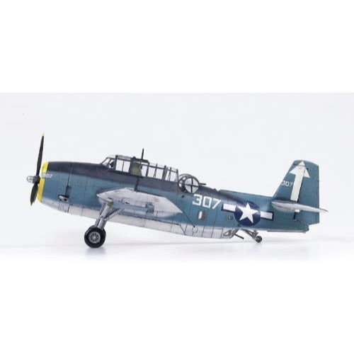 1/48 Scale TBM-3 Avenger Model Kit - USS Bunker Hill WWII Aircraft - Detailed Plastic Model for Collectors & Hobbyists - Perfect for Display, Military History Enthusiasts & Scale Model Building Projects